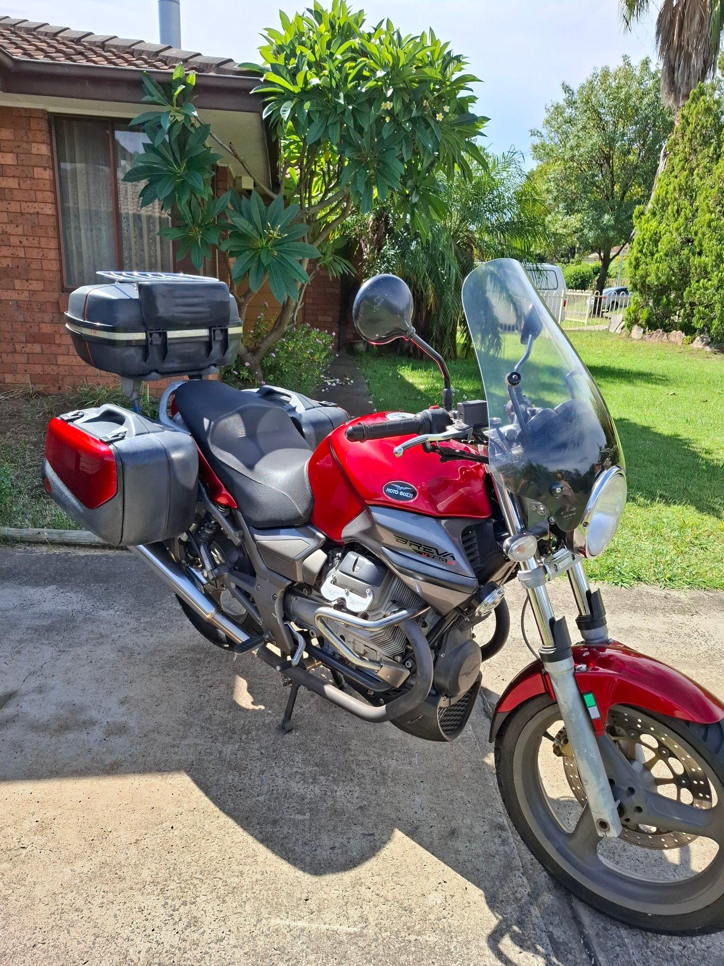 2003 MOTO GUZZI BREVA V750 IE ROAD