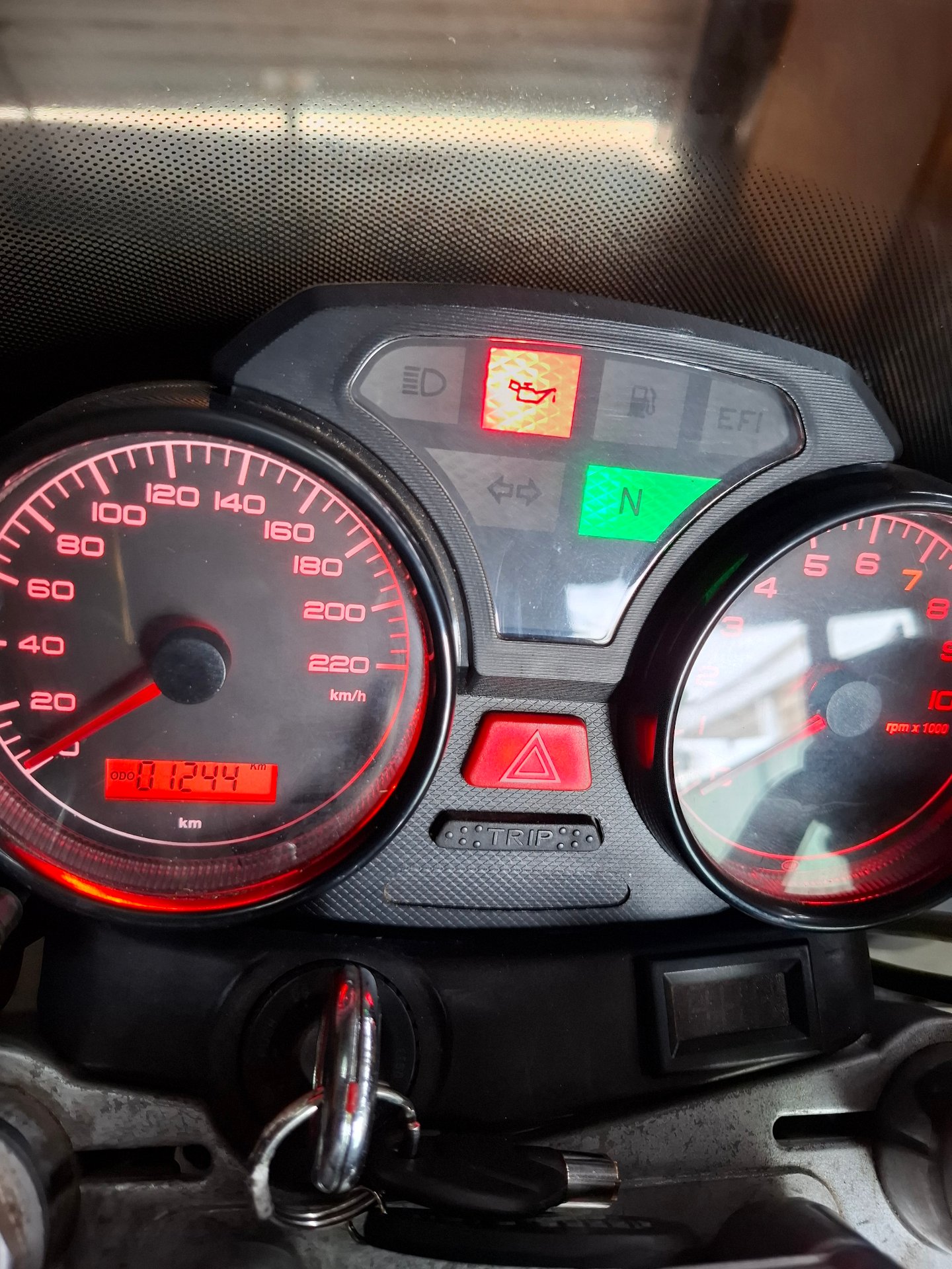 2003 MOTO GUZZI BREVA V750 IE ROAD