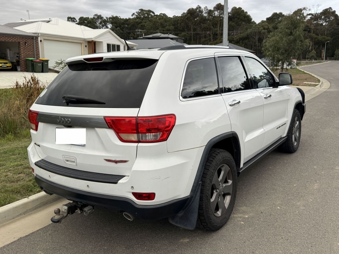 2013 JEEP GRAND CHEROKEE WK MY13 TRAILHAWK (4x4) 5 SP AUTOMATIC 4D WAGON