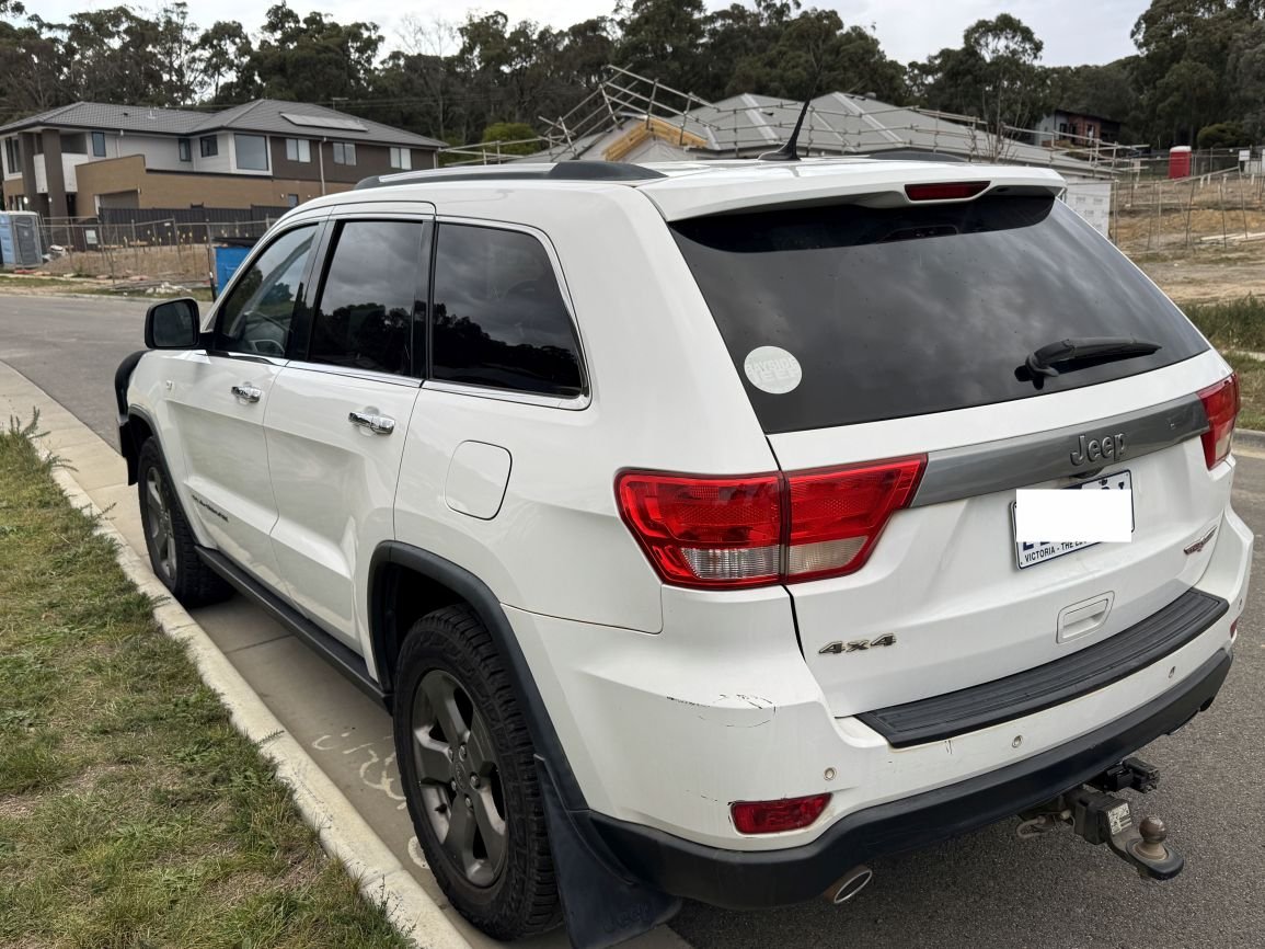 2013 JEEP GRAND CHEROKEE WK MY13 TRAILHAWK (4x4) 5 SP AUTOMATIC 4D WAGON