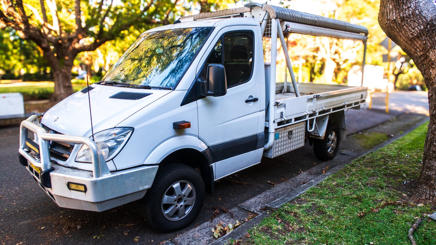 2012 MERCEDES-BENZ SPRINTER 316 4WD 6 SP MANUAL TRAY