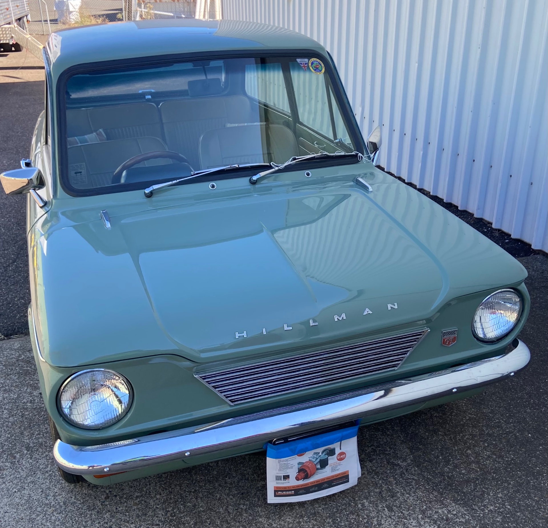 1968 HILLMAN IMP GT 4 SP MANUAL 2D SEDAN