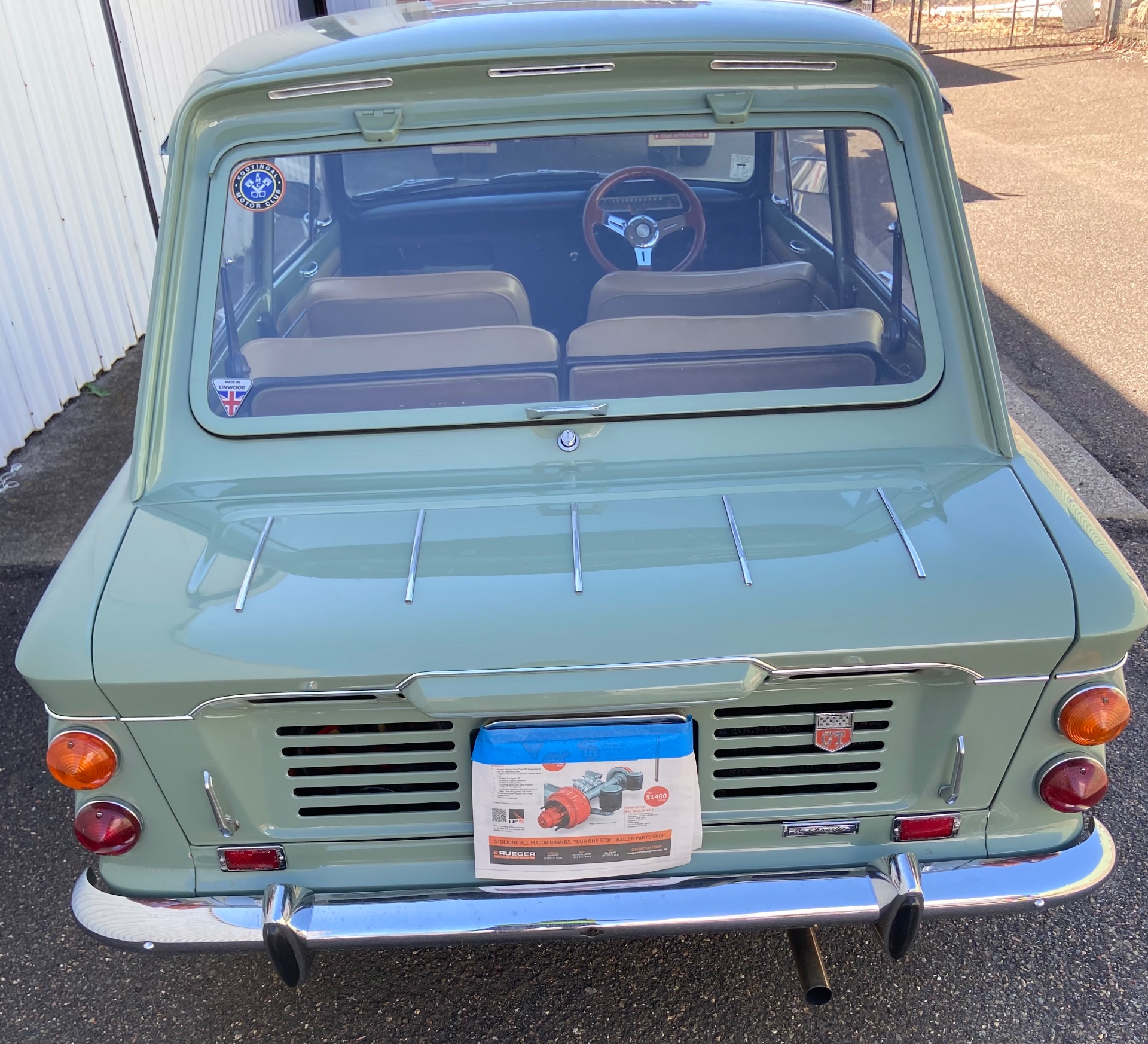 1968 HILLMAN IMP GT 4 SP MANUAL 2D SEDAN
