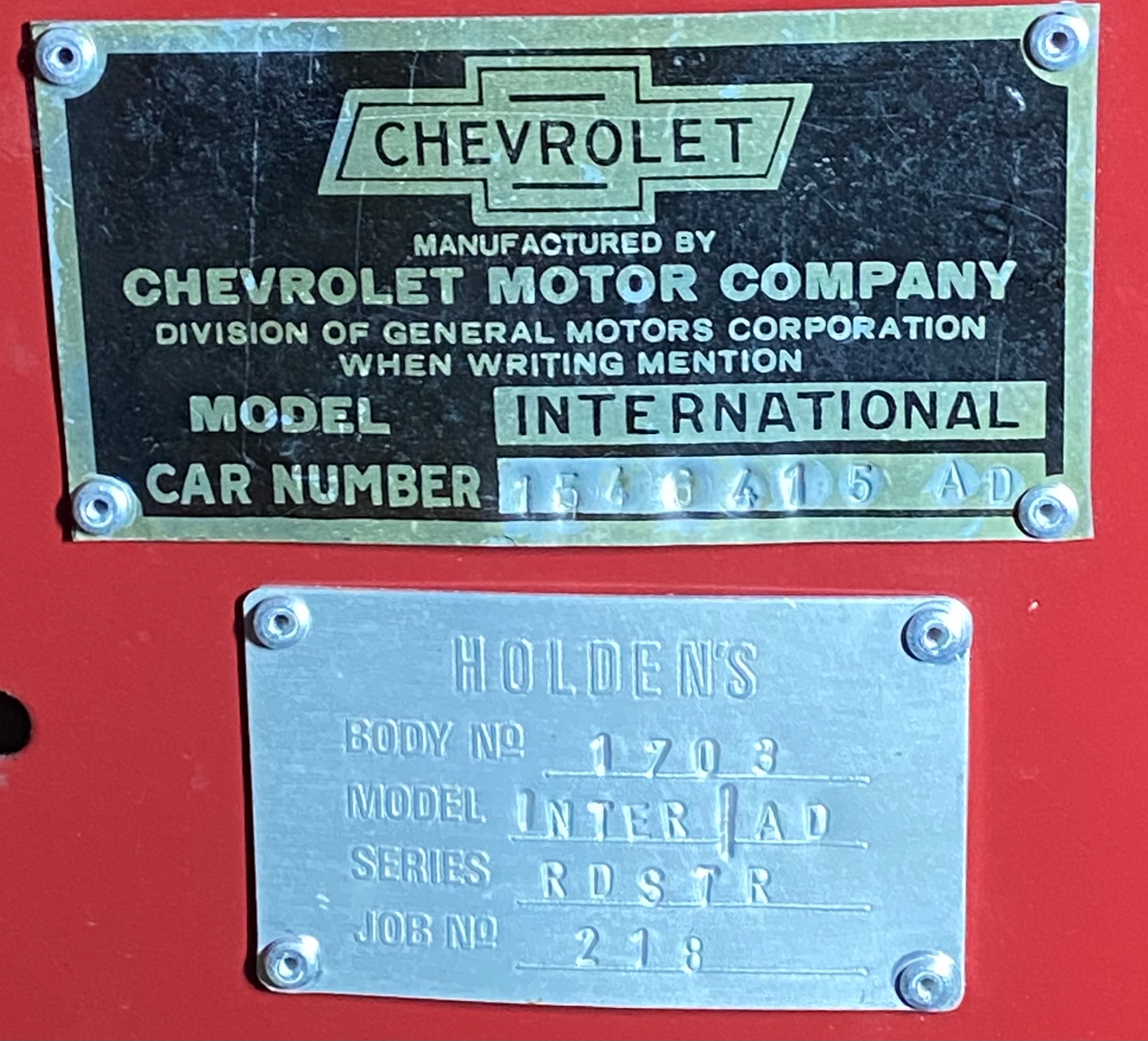 1930 CHEVROLET INTERNATIONAL 2D ROADSTER