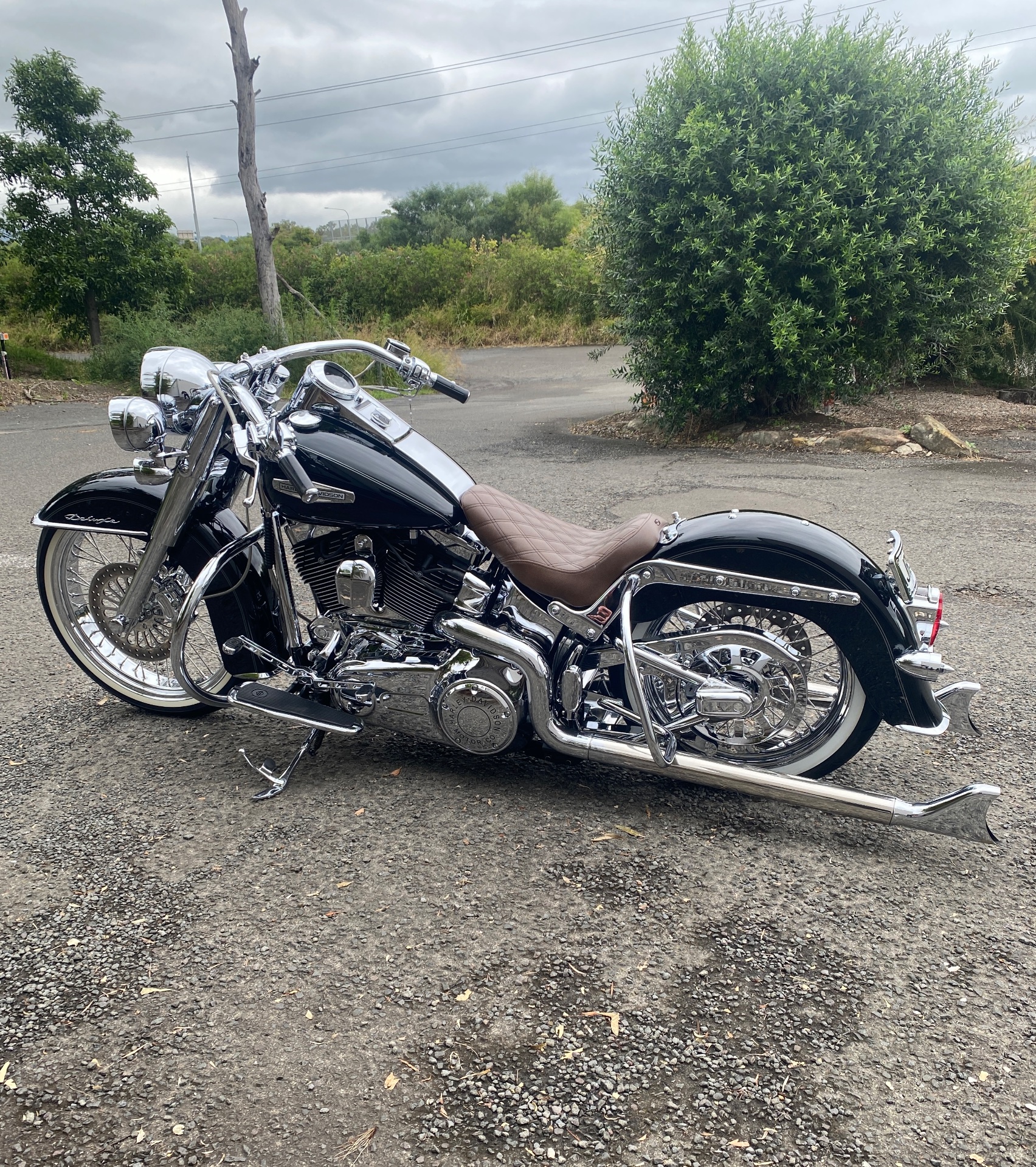 2009 HARLEY-DAVIDSON FLSTN SOFTAIL DELUXE CRUISER