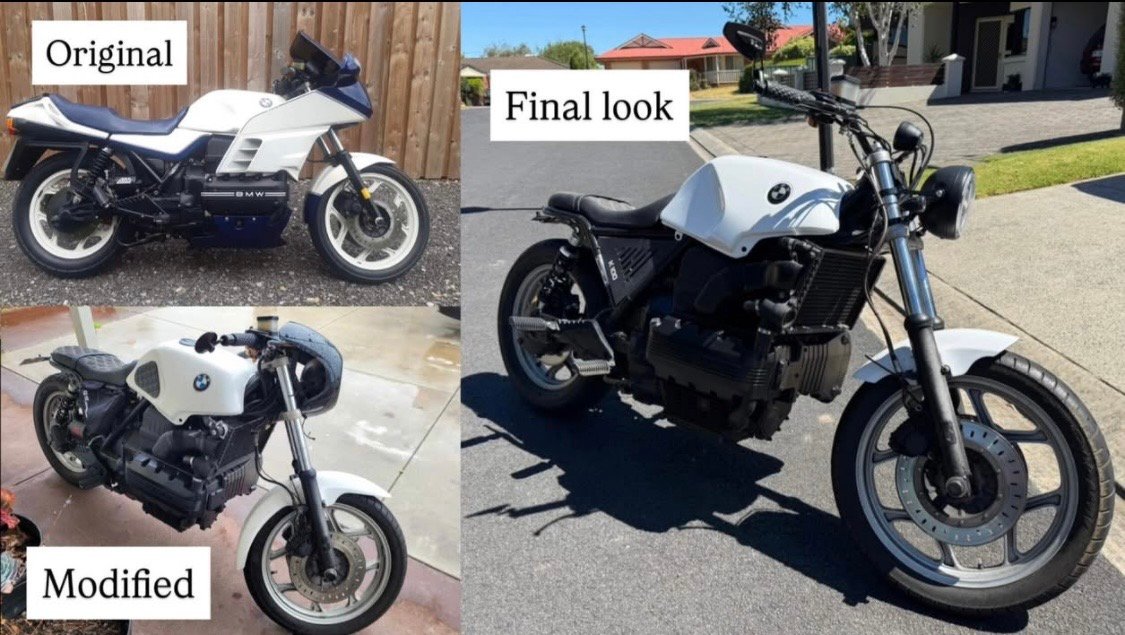 1989 BMW K100LT CAFE RACER
