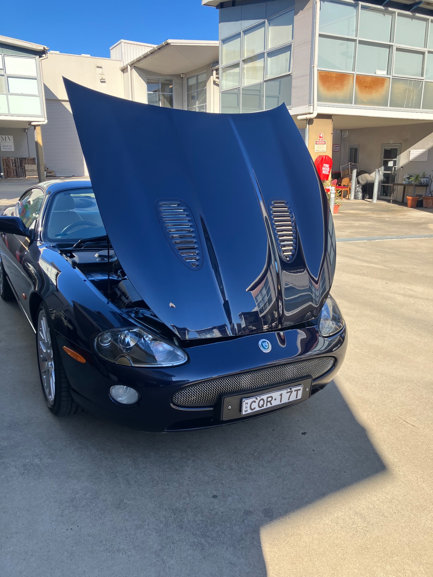 2005 JAGUAR XKR MY03 6 SP AUTOMATIC 2D COUPE