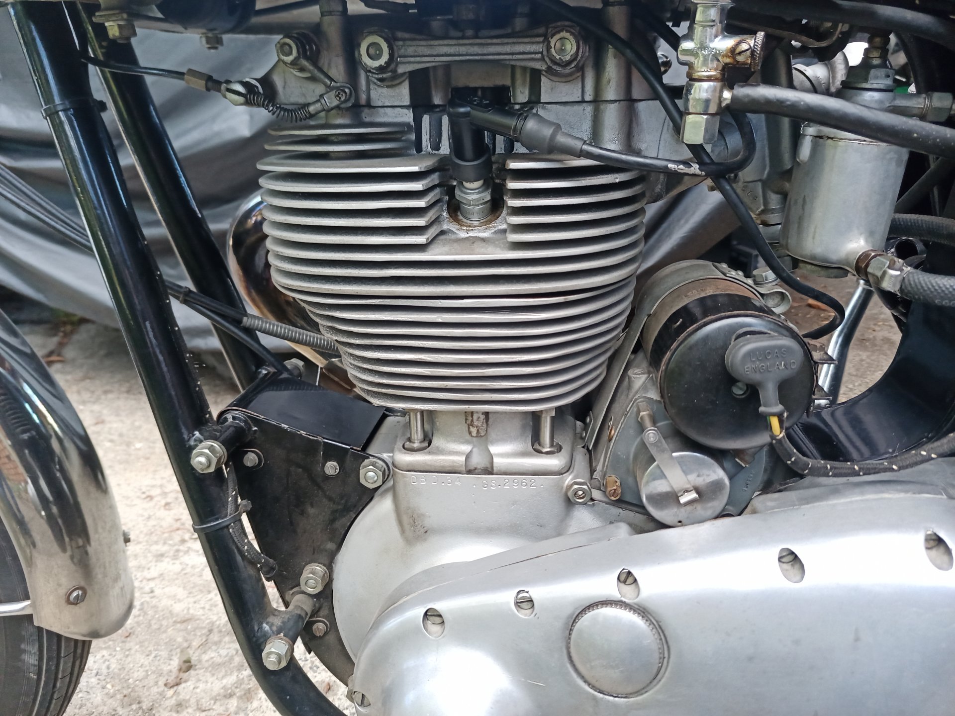 1957 BSA B34 GOLD STAR ROAD