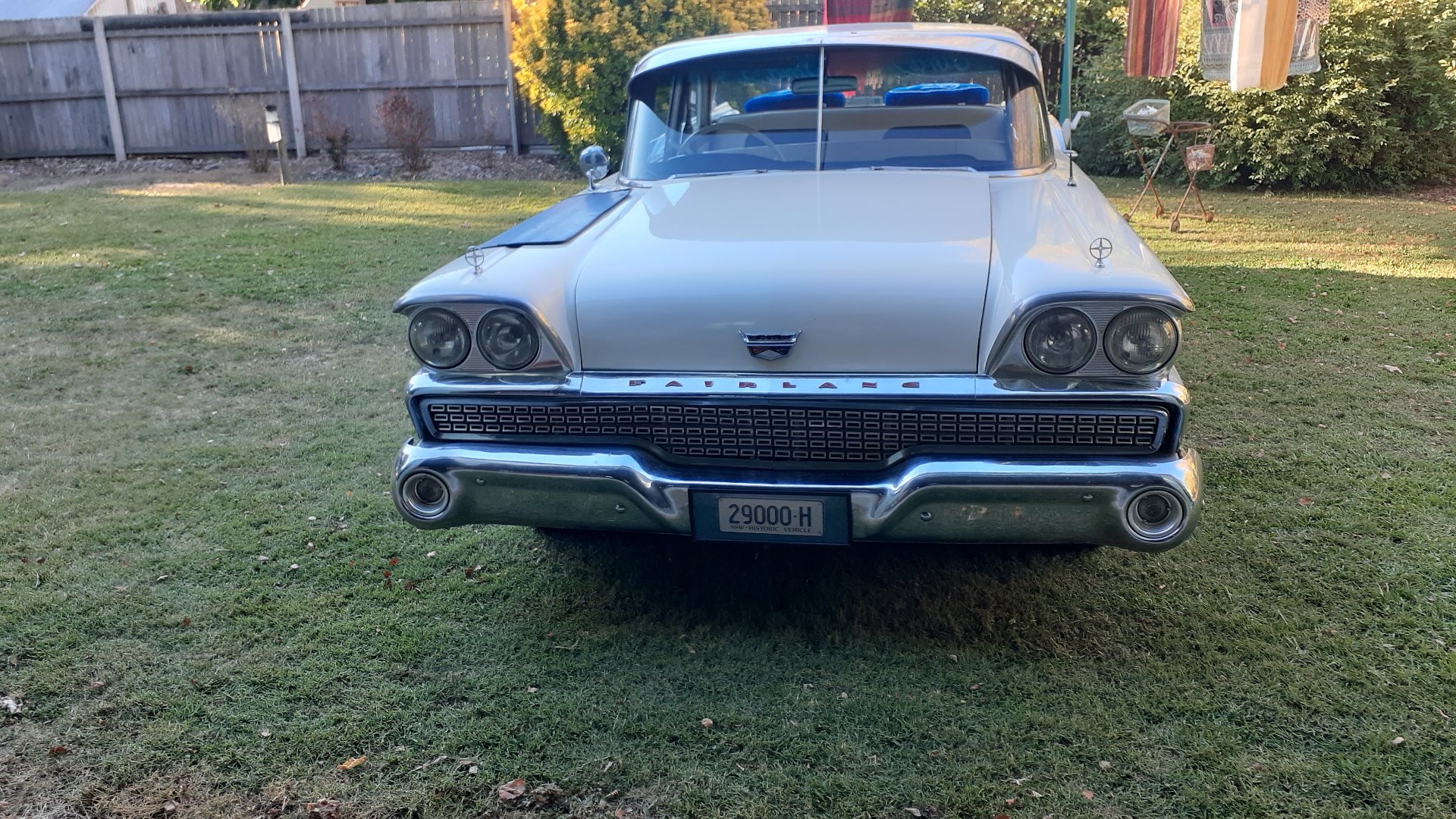 1960 FORD FAIRLANE 500 2 SP AUTOMATIC SEDAN 