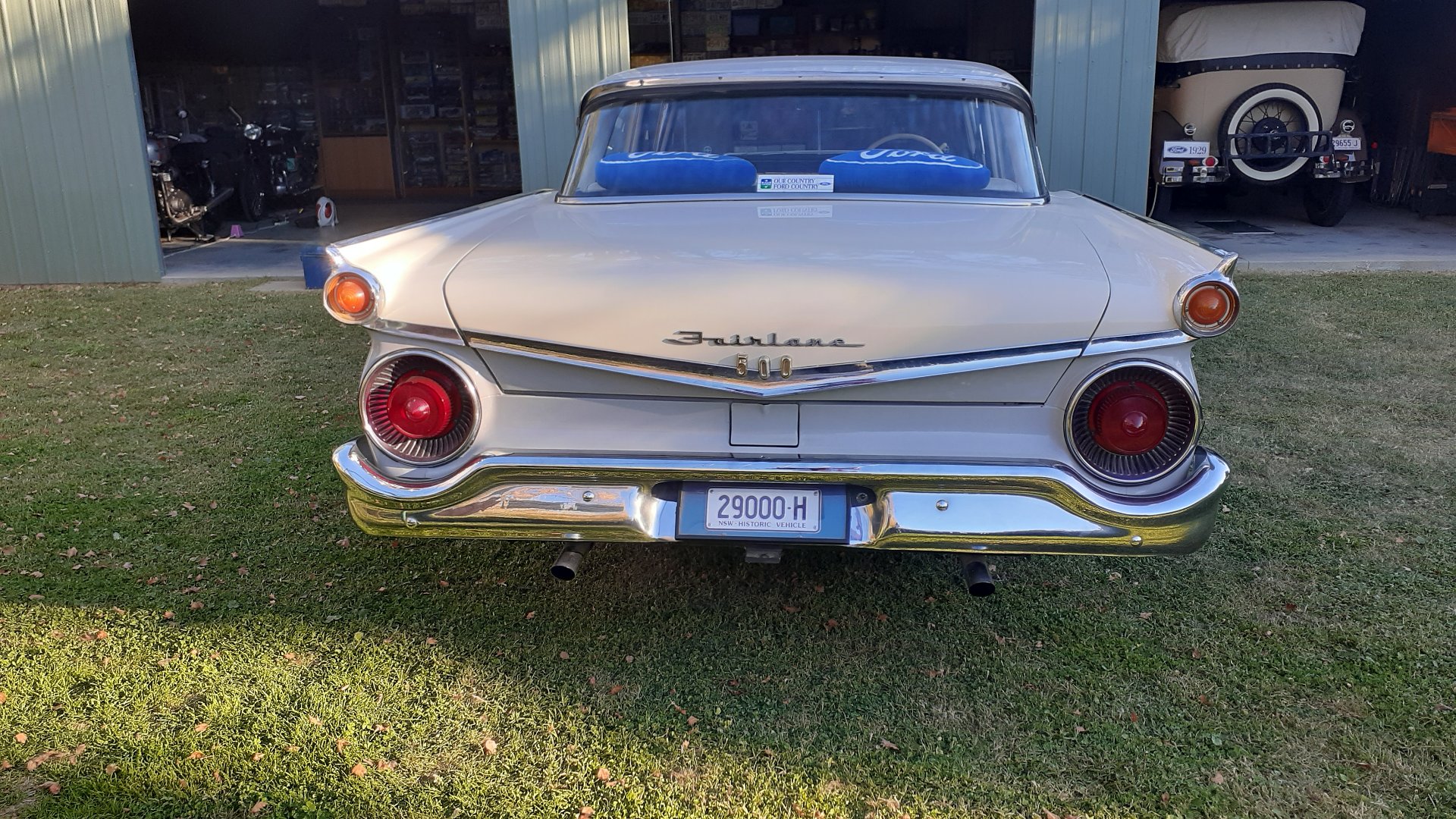 1960 FORD FAIRLANE 500 2 SP AUTOMATIC SEDAN 