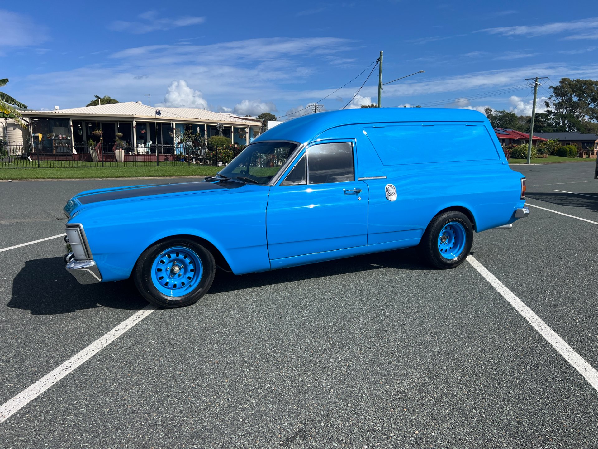 1970 FORD FALCON XW AUTOMATIC PANEL VAN