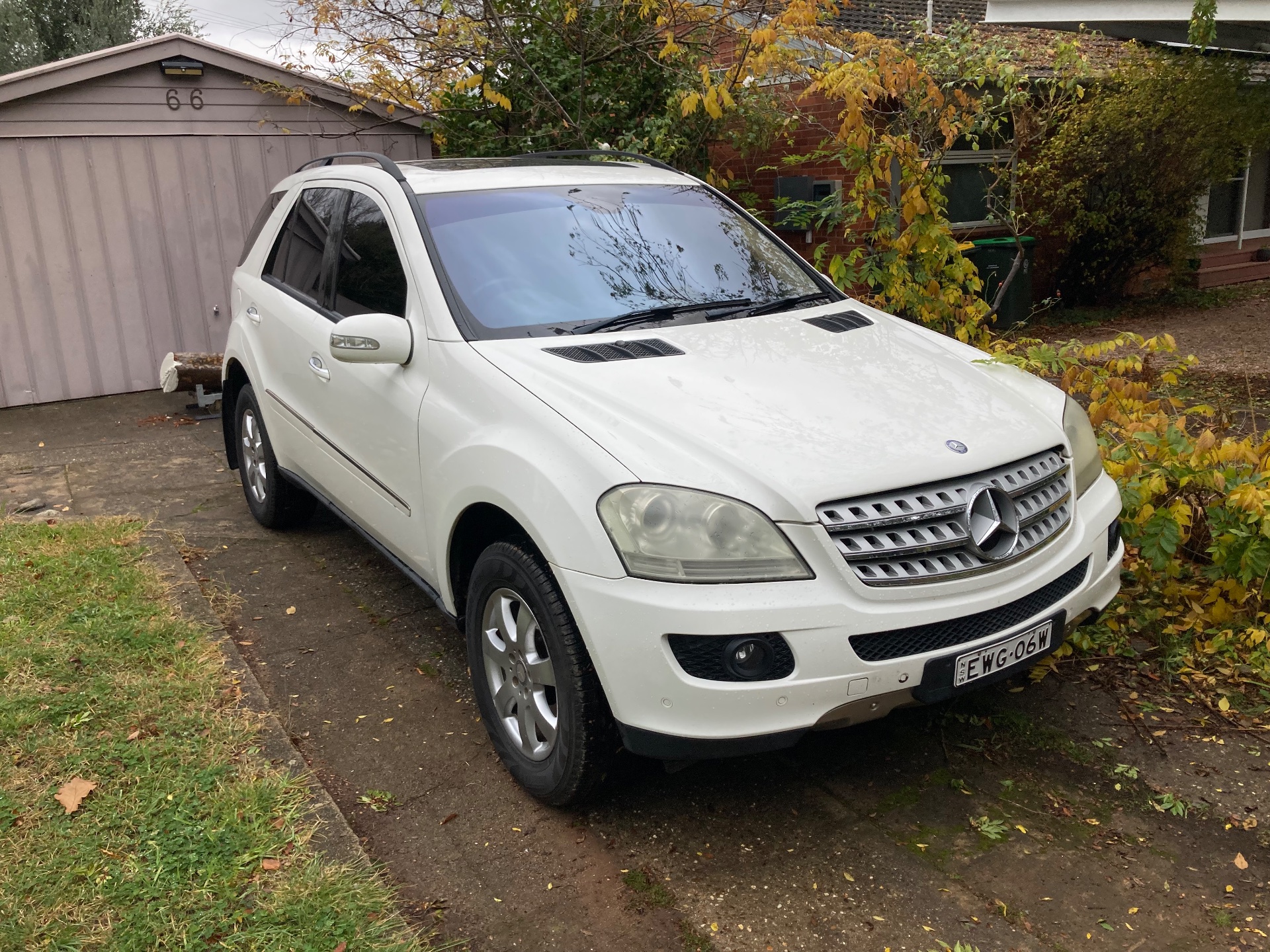 2006 MERCEDES-BENZ ML W164 320CDI LUXURY (4x4) 7 SP AUTOMATIC G-TRONIC 4D WAGON
