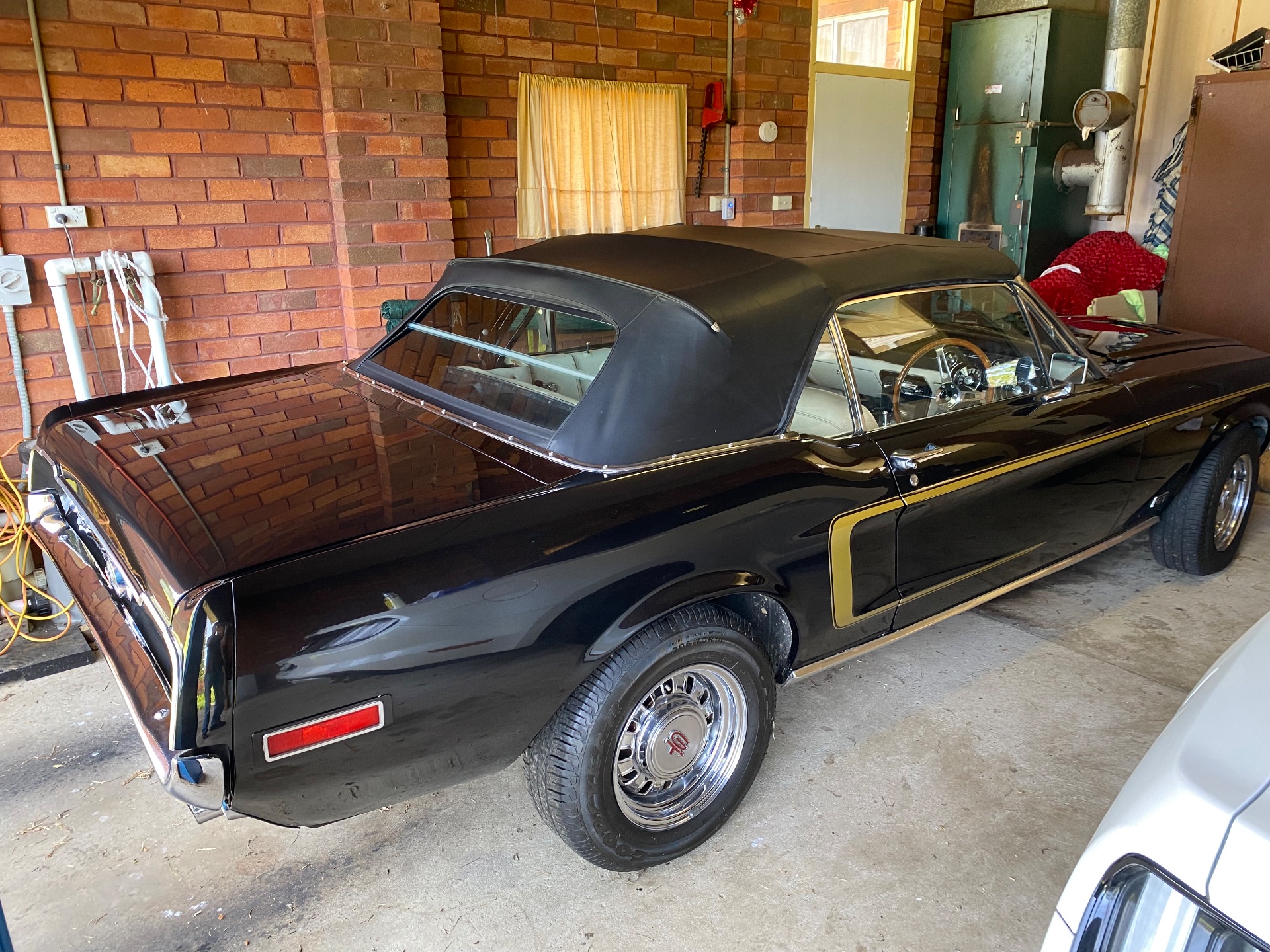 1968 FORD MUSTANG GT S CODE CONVERTIBLE 