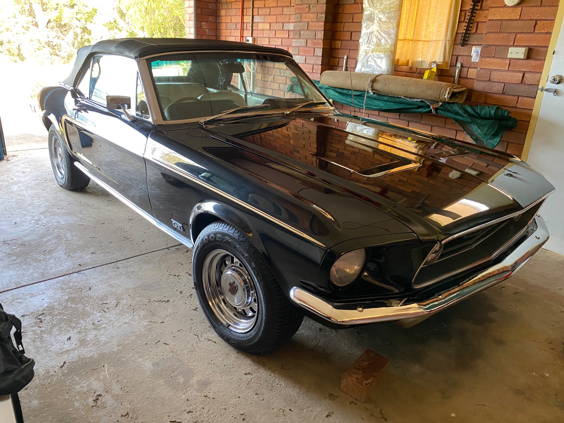 1968 FORD MUSTANG GT S CODE CONVERTIBLE 