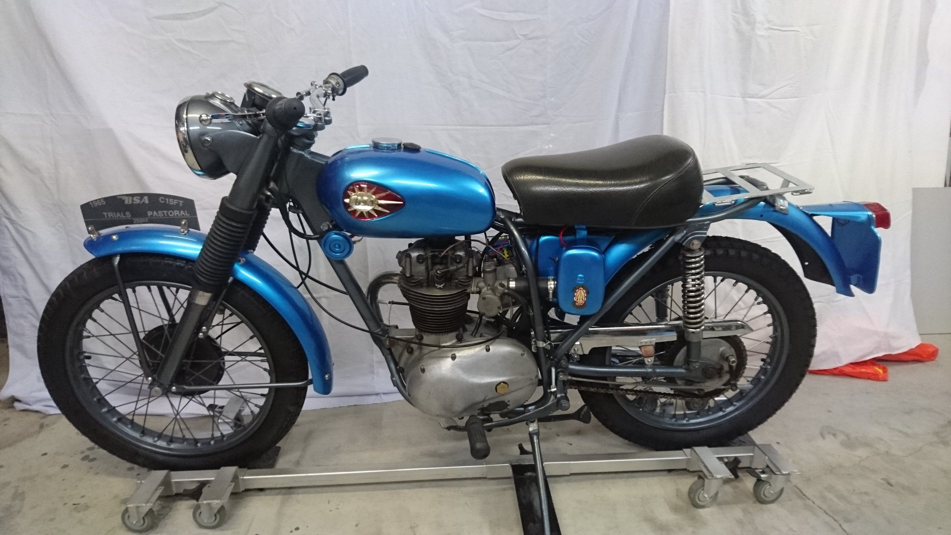 1965 BSA C15 250CC TRIALS