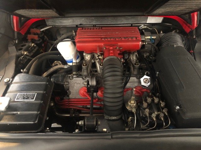 1985 FERRARI 308 GTS QUATTROVALVOLE 5 SP MANUAL COUPE 