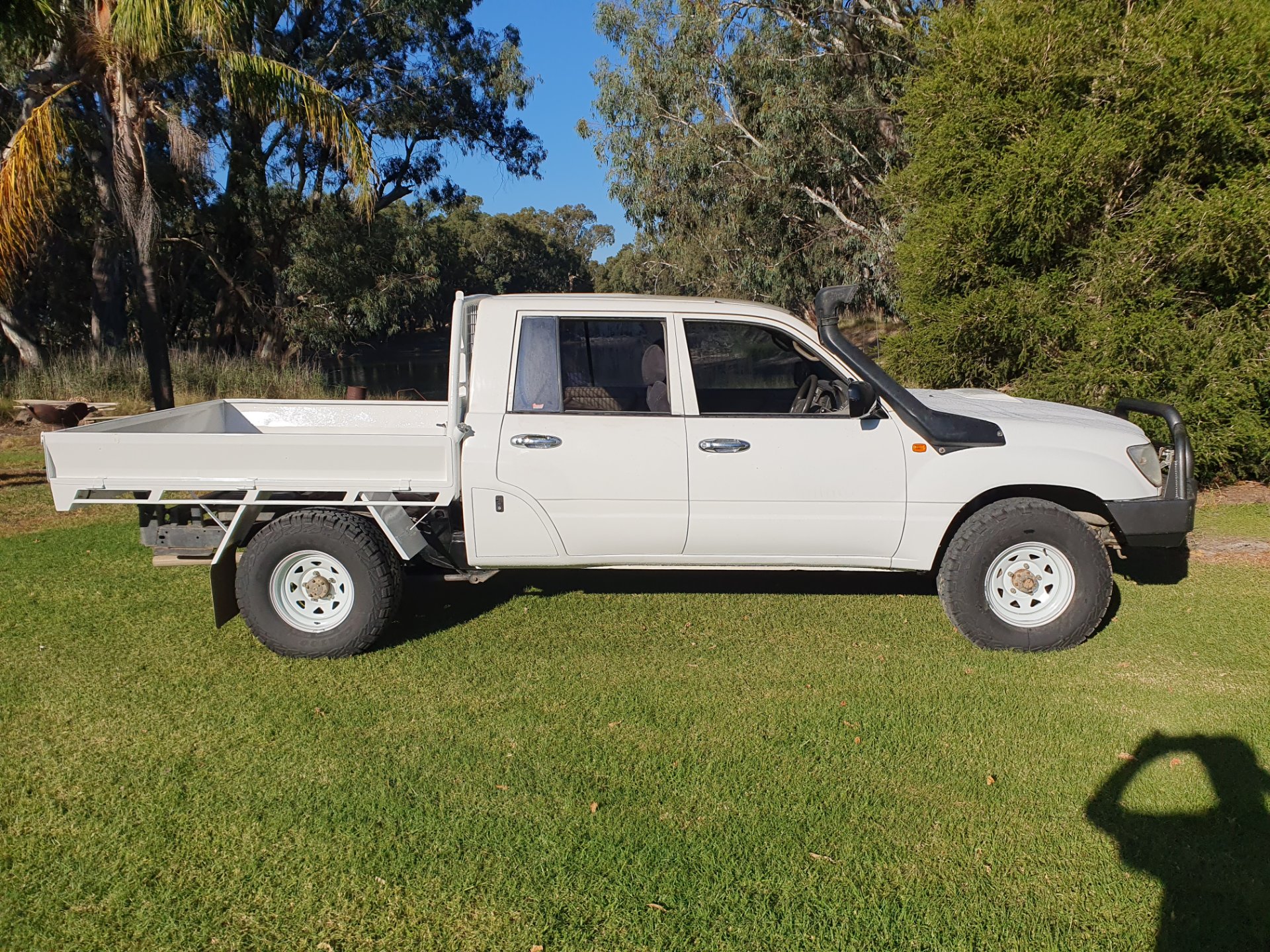 2005 TOYOTA LANDCRUISER HZJ105R MANUAL DUAL CAB UTILITY