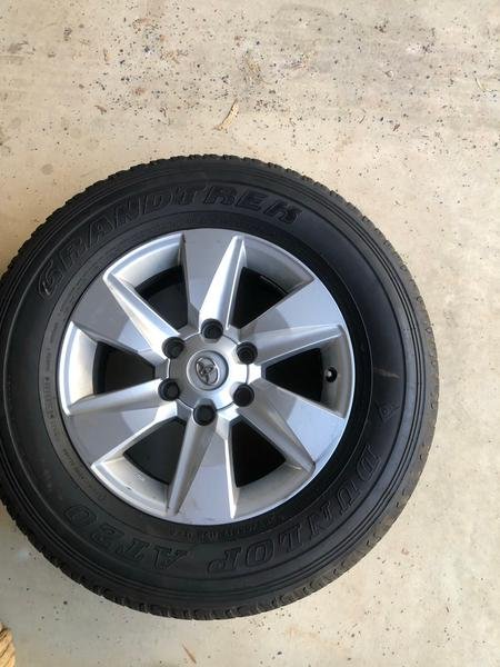 TOYOTA PRADO SPARE WHEEL