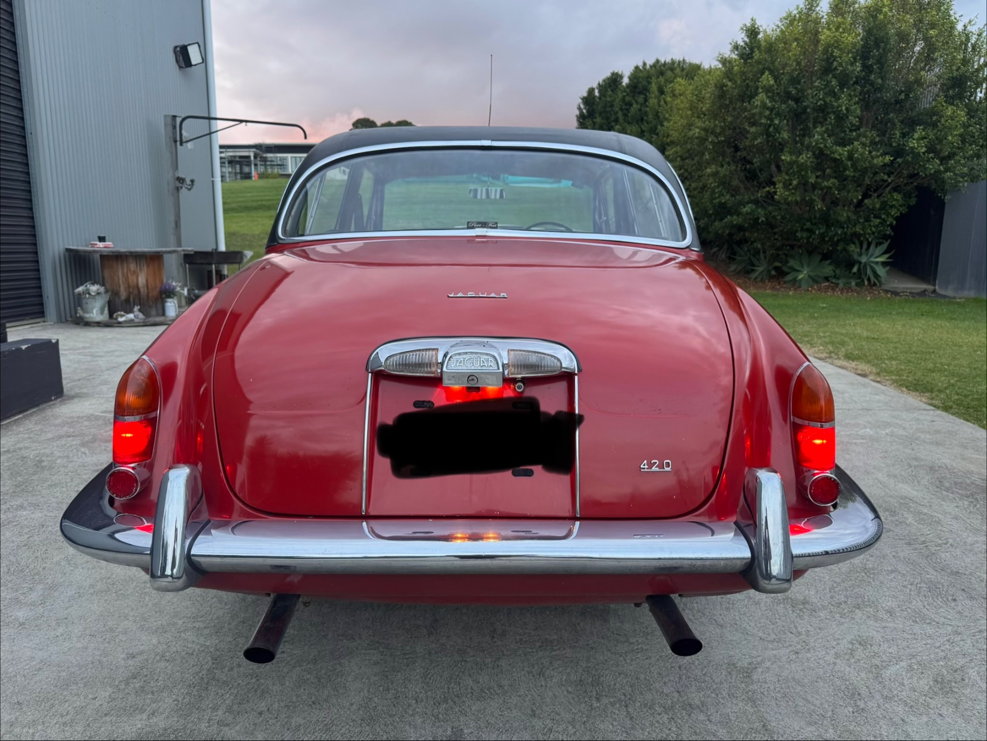 1968 JAGUAR 420 COMPACT 4 SP MANUAL 4D SALOON