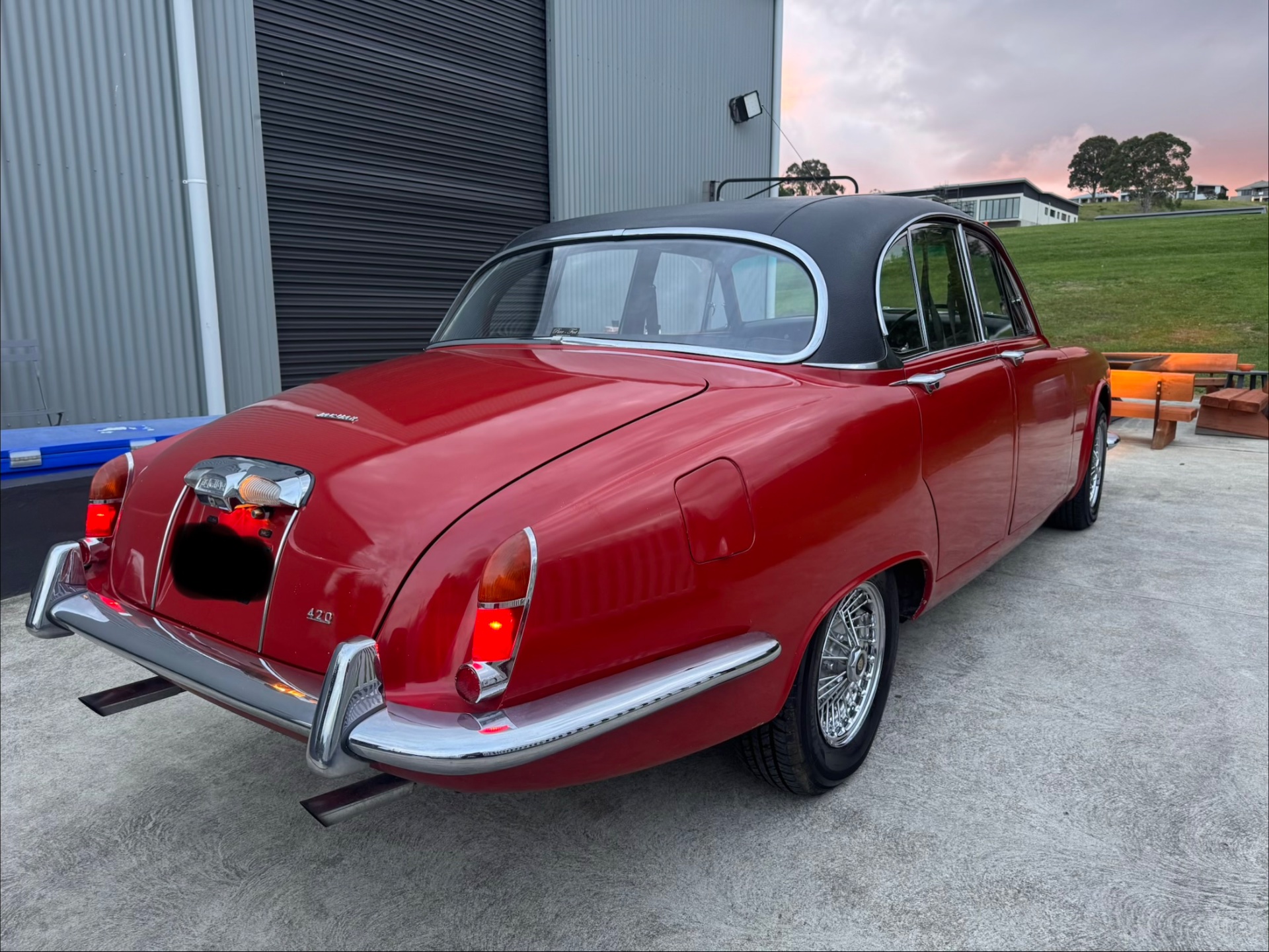 1968 JAGUAR 420 COMPACT 4 SP MANUAL 4D SALOON