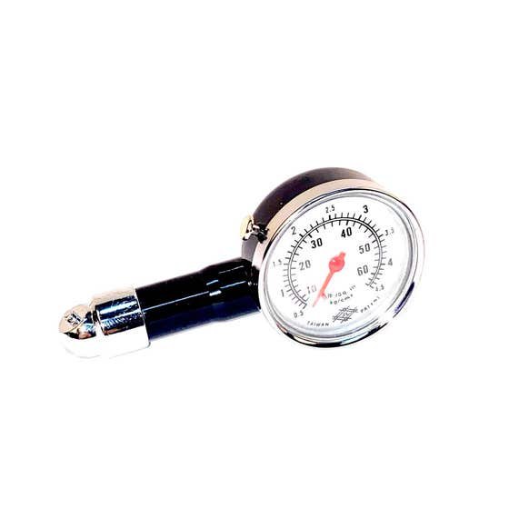 LION METAL DIAL TYRE PRESSURE GAUGE PSI/KPA