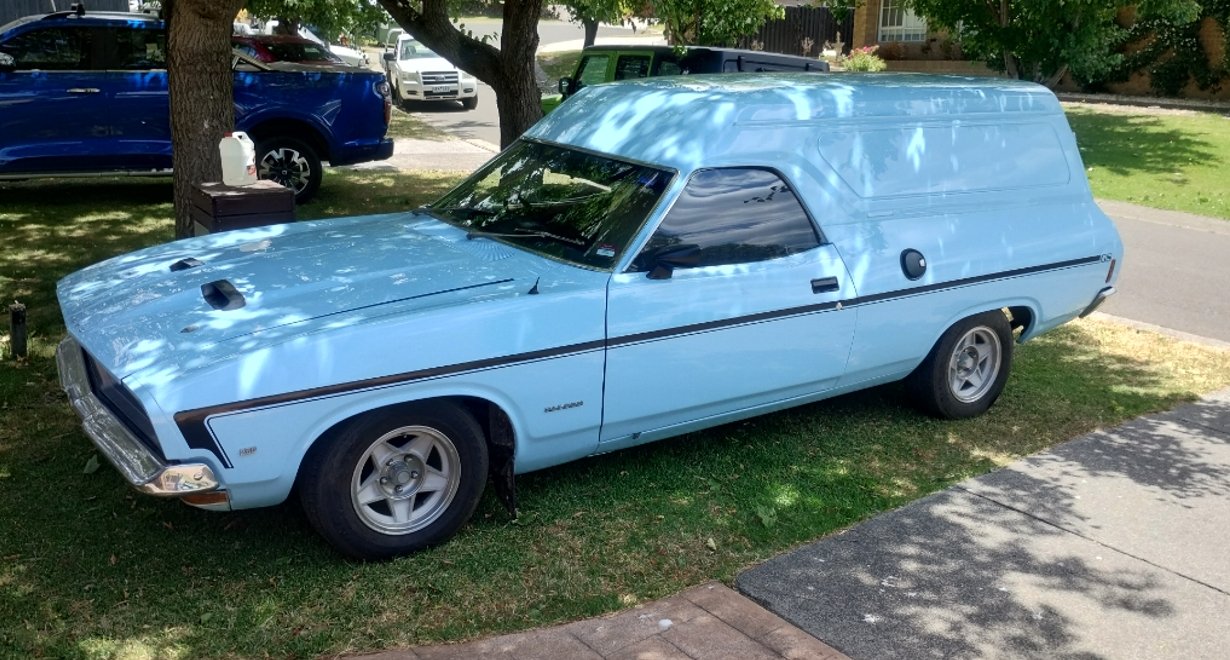 1973 FORD FALCON XB 3 SP AUTOMATIC VAN