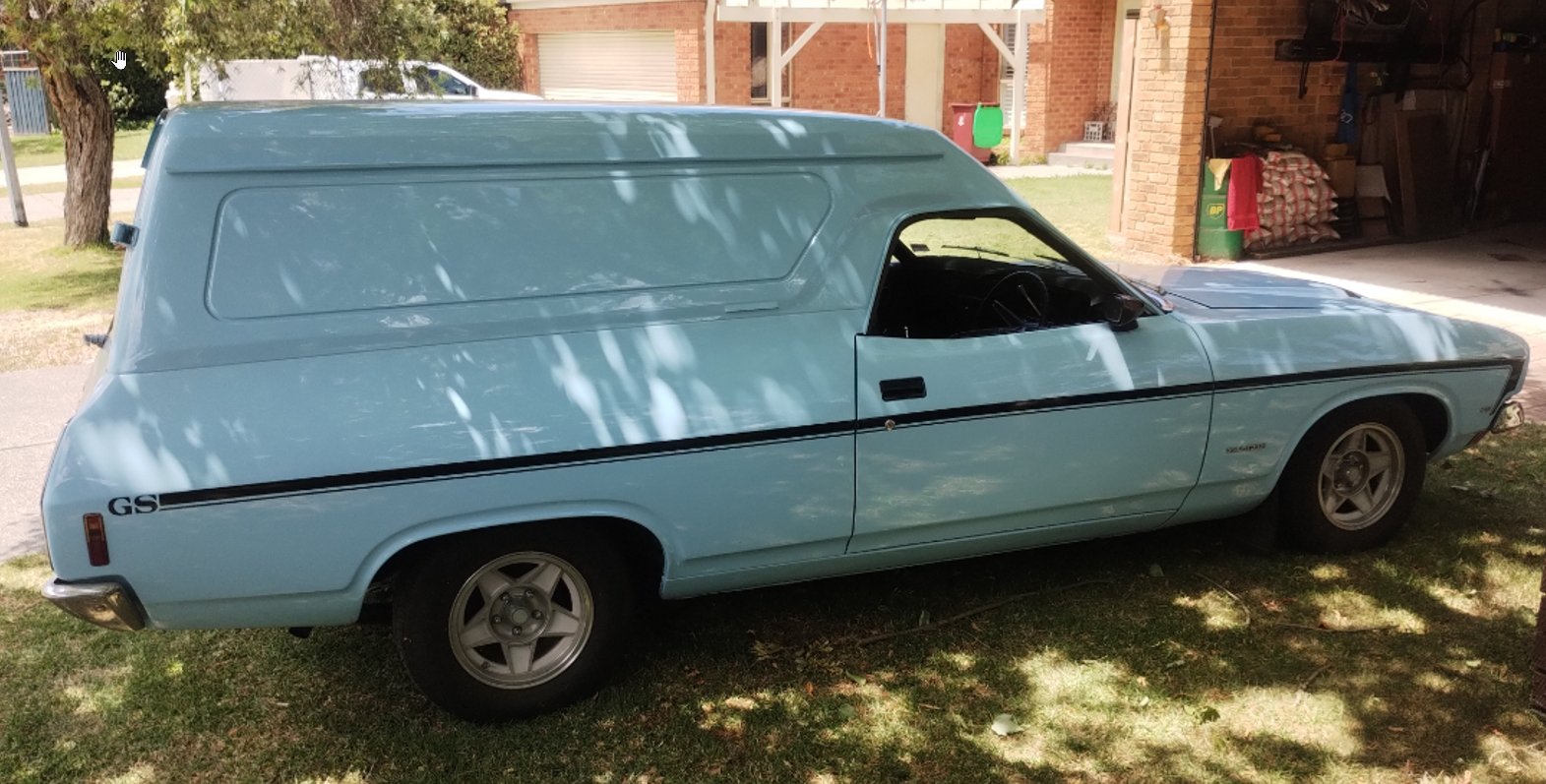 1973 FORD FALCON XB 3 SP AUTOMATIC VAN