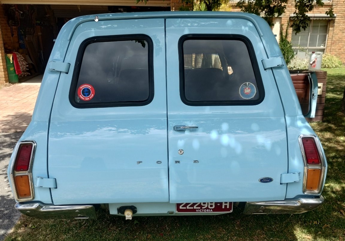 1973 FORD FALCON XB 3 SP AUTOMATIC VAN