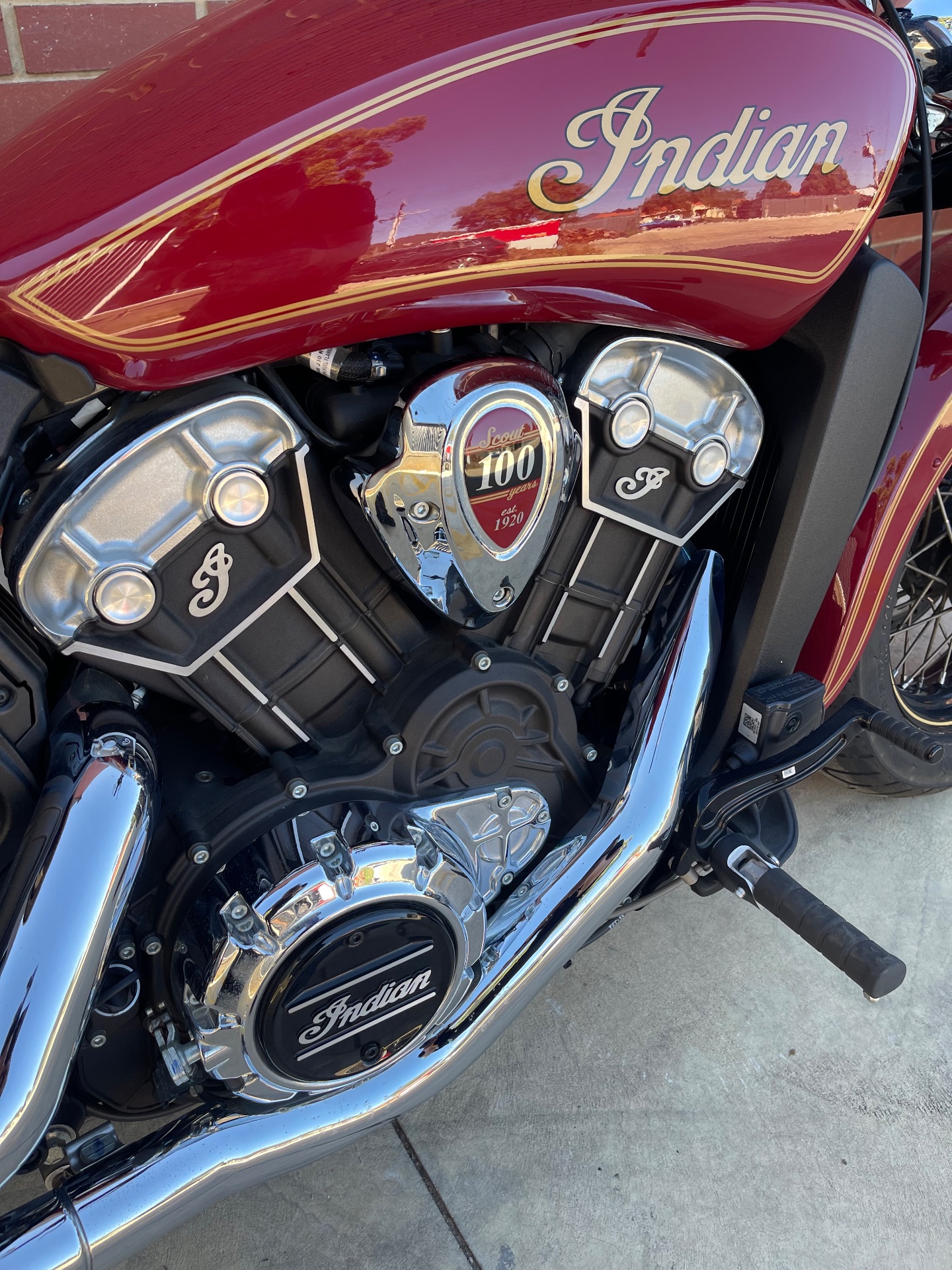 2020 INDIAN SCOUT 100TH ANNIVERSARY ED CRUISER