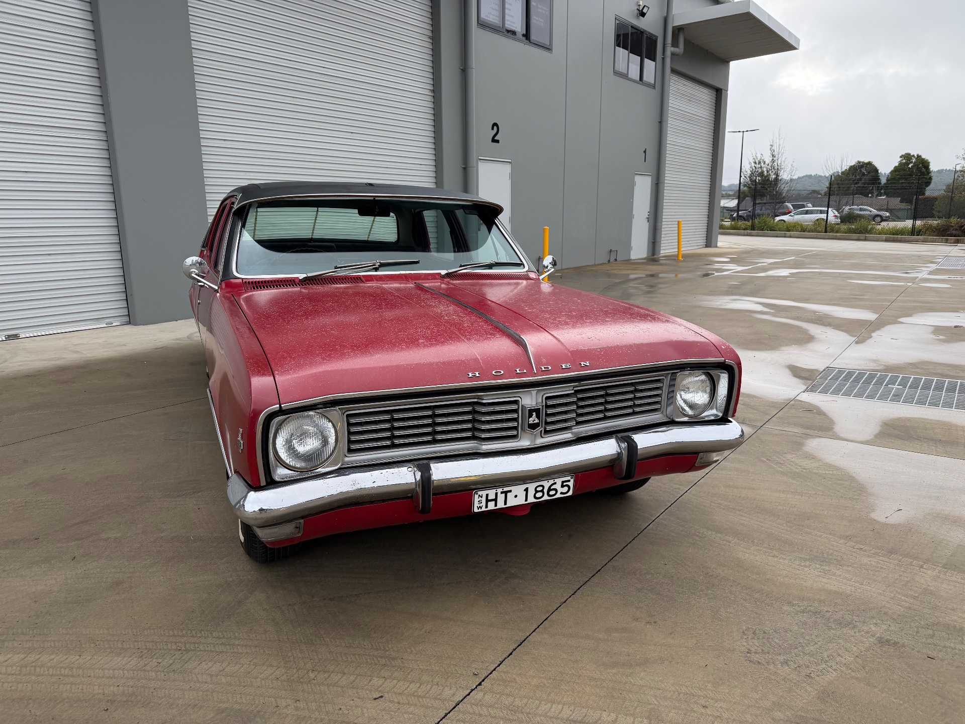 1969 HOLDEN KINGSWOOD HT 3 SP AUTOMATIC 4D SEDAN