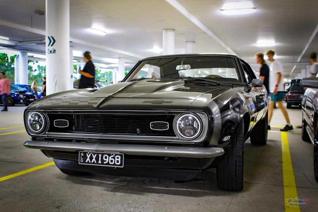 1968 CHEVROLET CAMARO 6 SP MANUAL COUPE