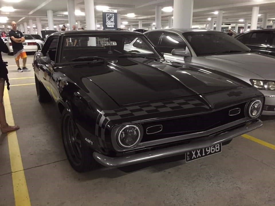 1968 CHEVROLET CAMARO 6 SP MANUAL COUPE