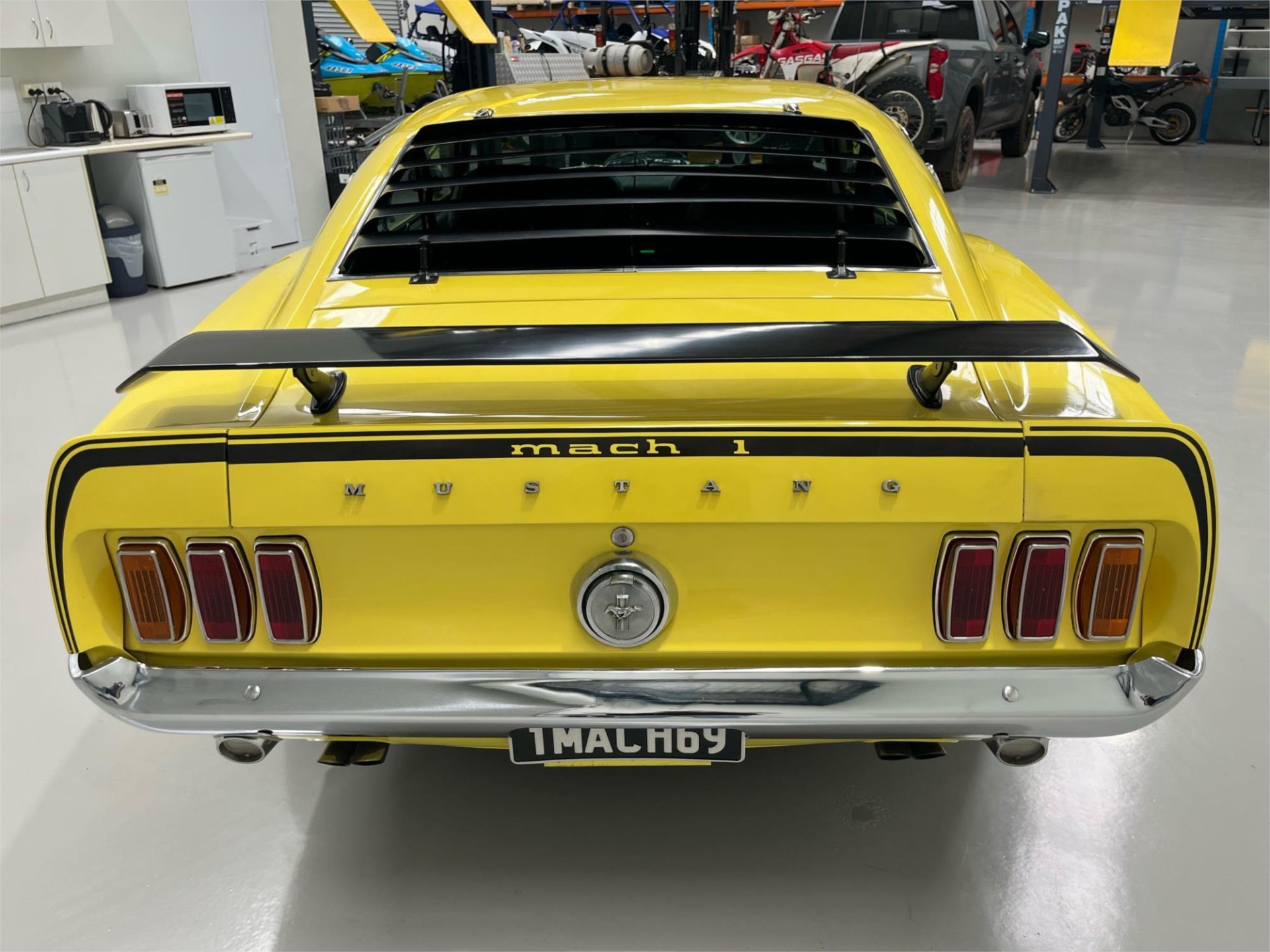 1969 FORD MUSTANG MACH 1 R CODE AUTOMATIC FASTBACK