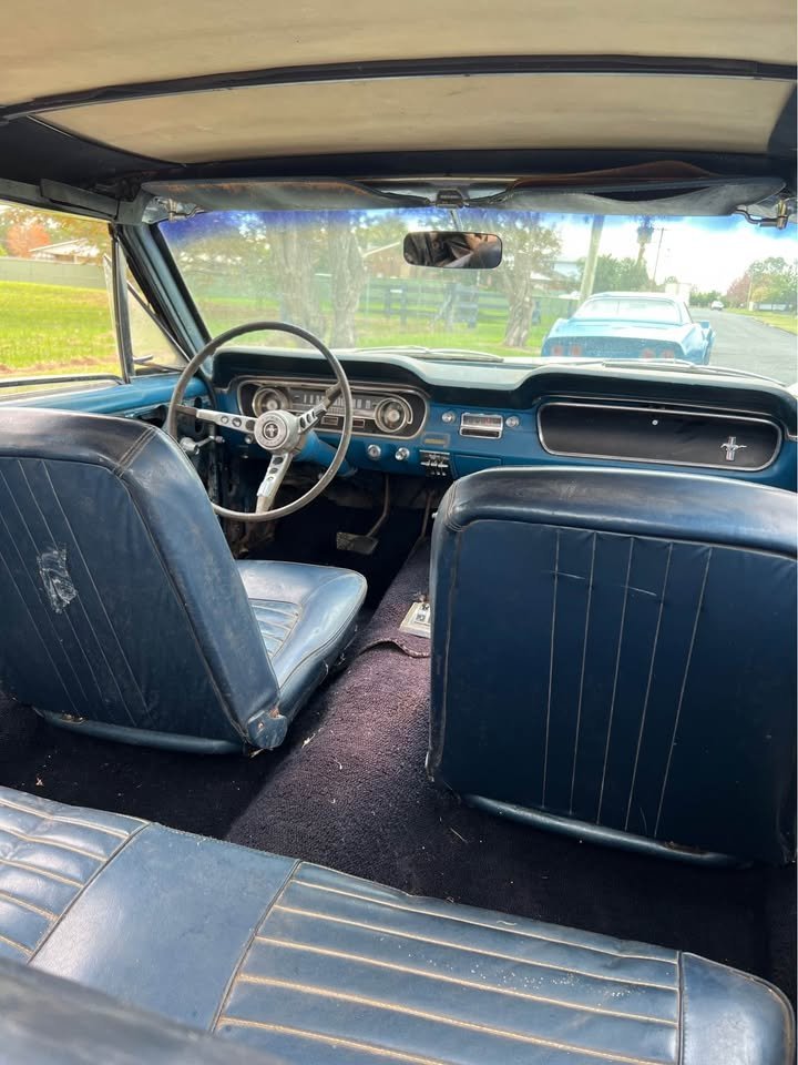 1965 FORD MUSTANG 3 SP AUTOMATIC CONVERTIBLE