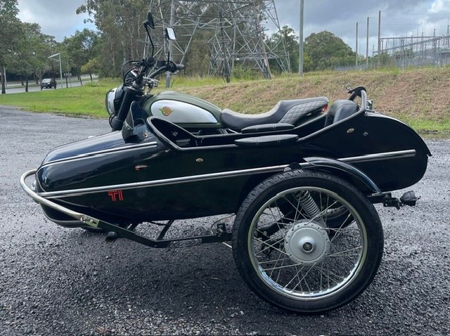2015 DUCATI SCRAMBLER & INDER ROCKET SIDECAR 