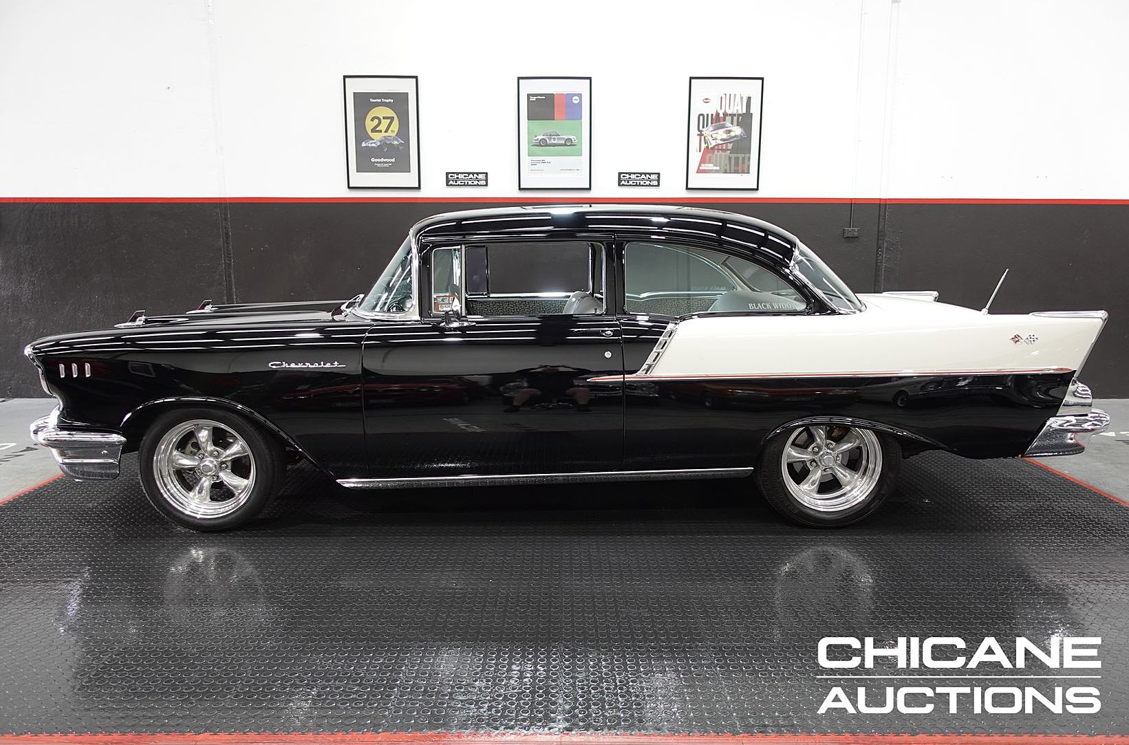 1957 CHEVROLET 150 2 DOOR POST SEDAN