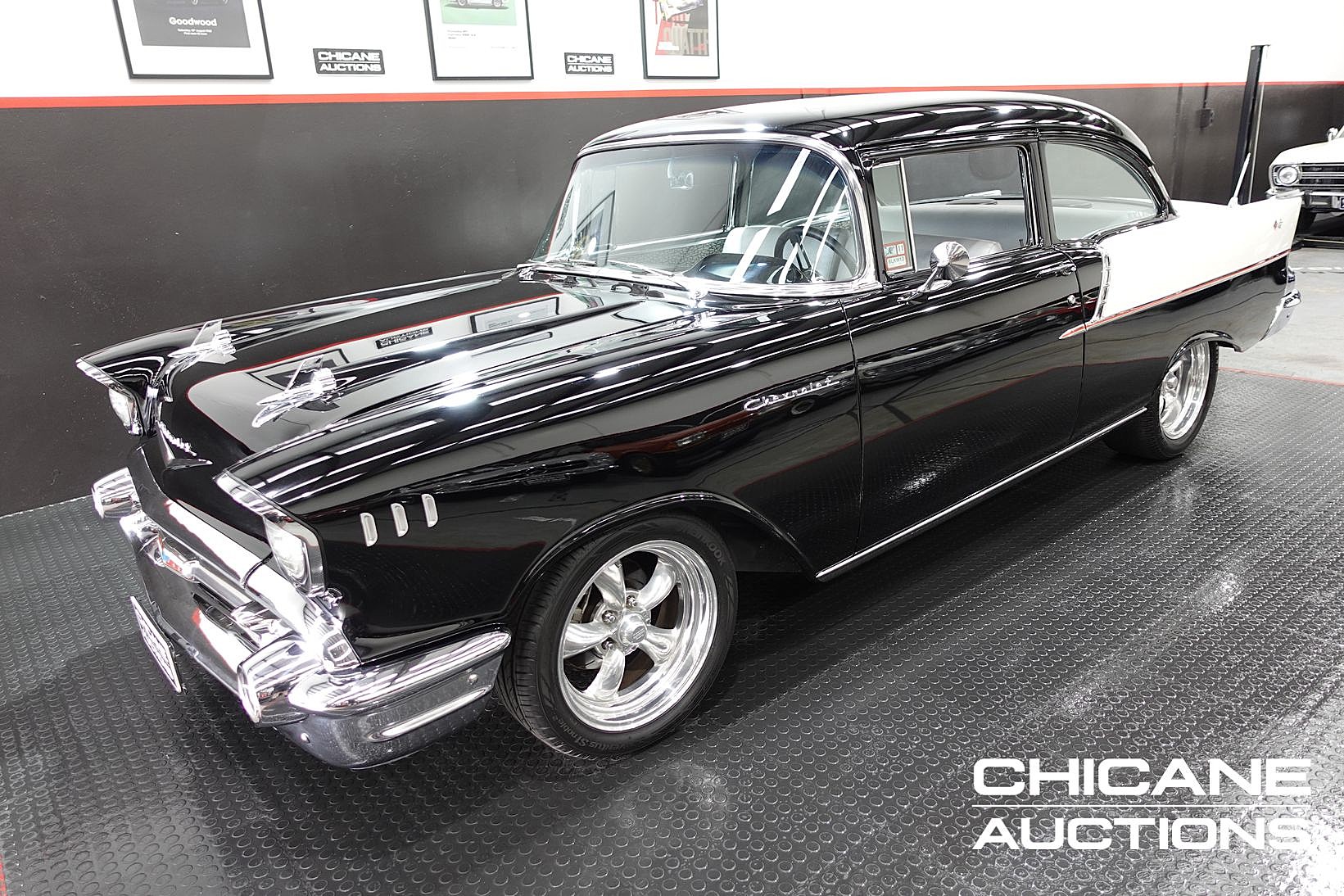 1957 CHEVROLET 150 2 DOOR POST SEDAN