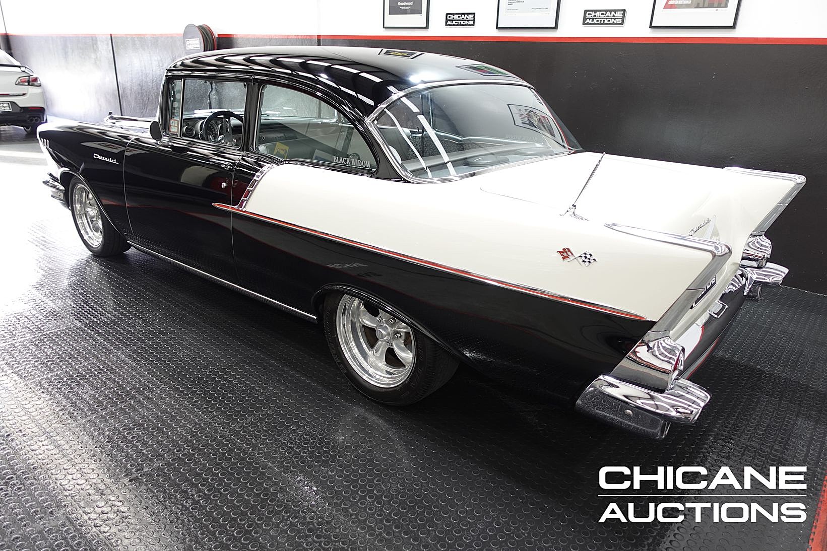 1957 CHEVROLET 150 2 DOOR POST SEDAN