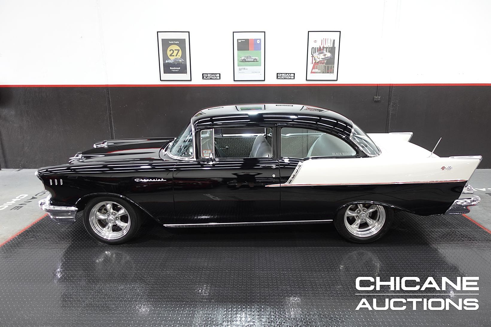 1957 CHEVROLET 150 2 DOOR POST SEDAN
