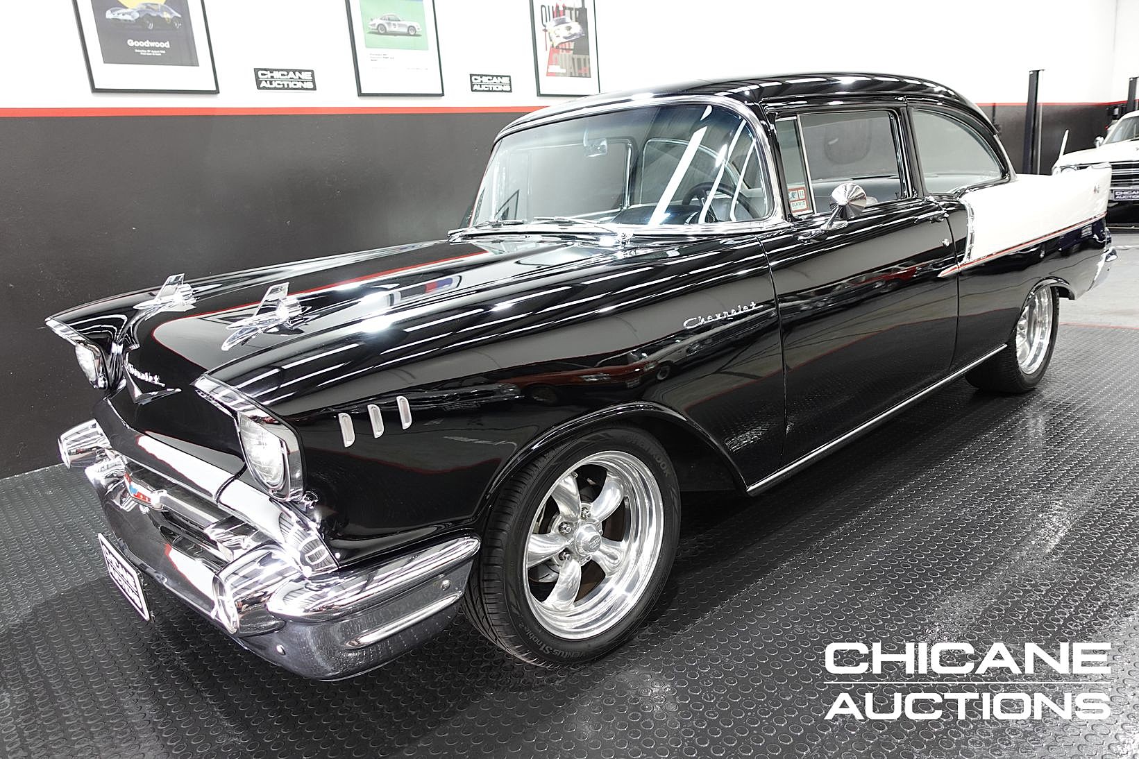 1957 CHEVROLET 150 2 DOOR POST SEDAN