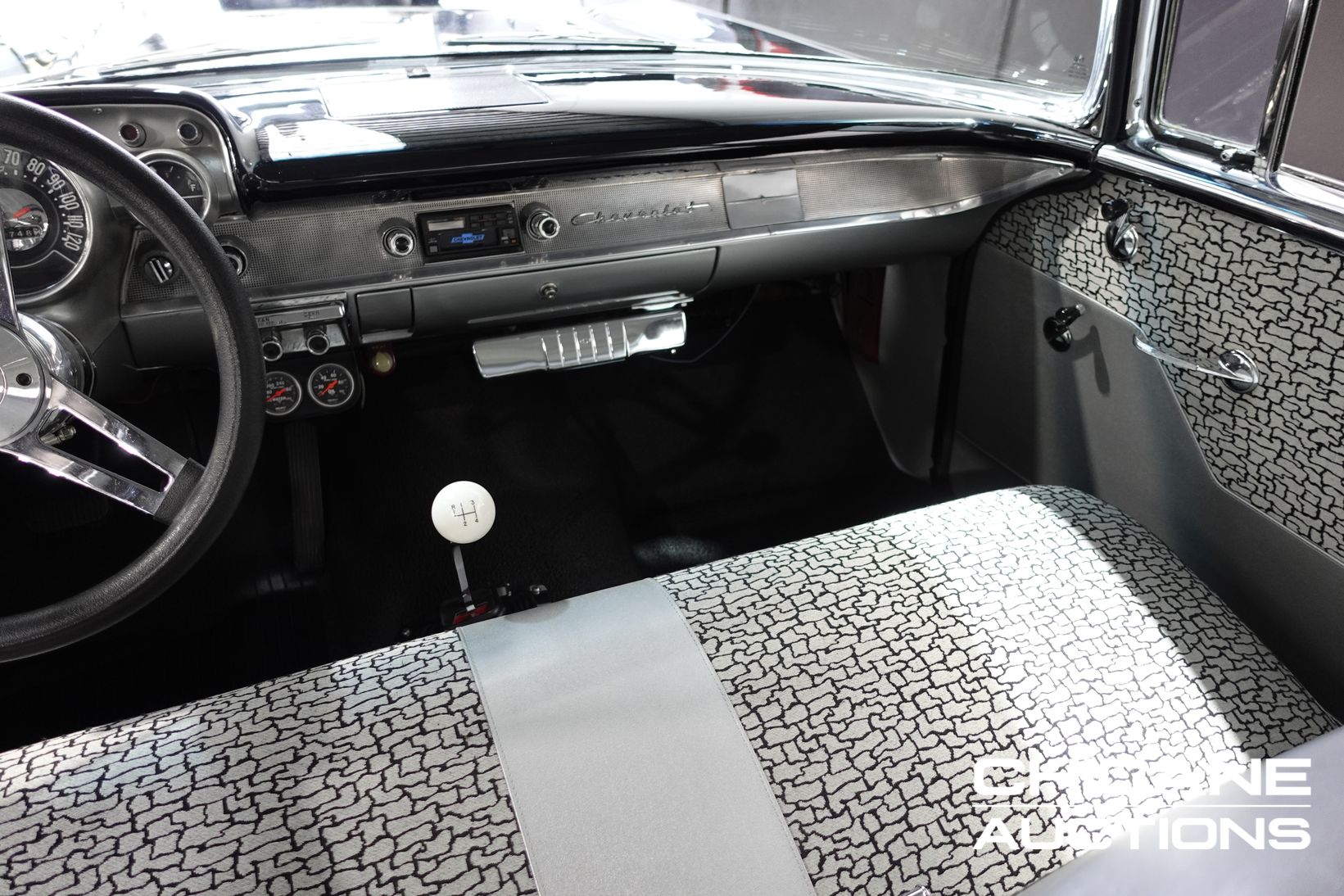 1957 CHEVROLET 150 2 DOOR POST SEDAN