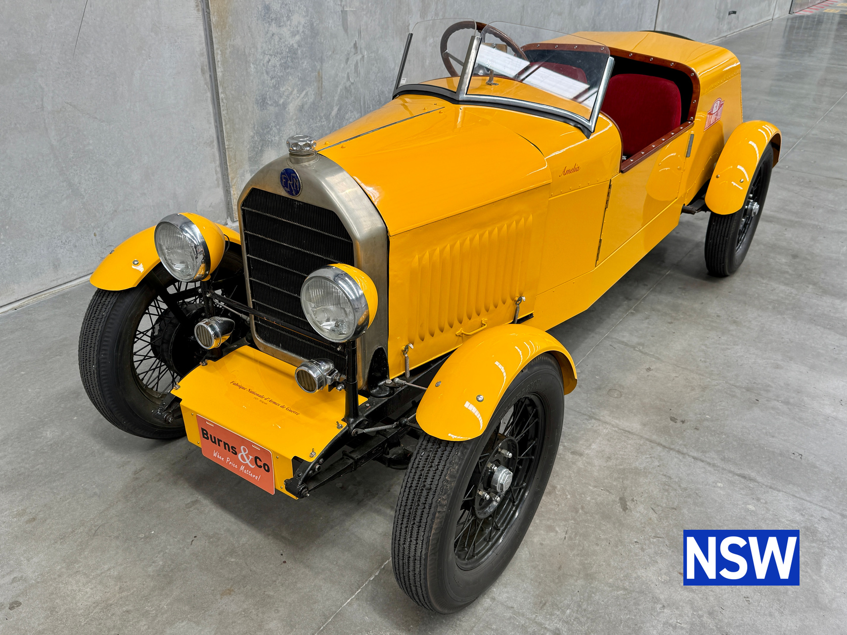 1925 FABRIQUE NATIONALE D’ARMES DE GUERRE MODEL 13 MANUAL ROADSTER