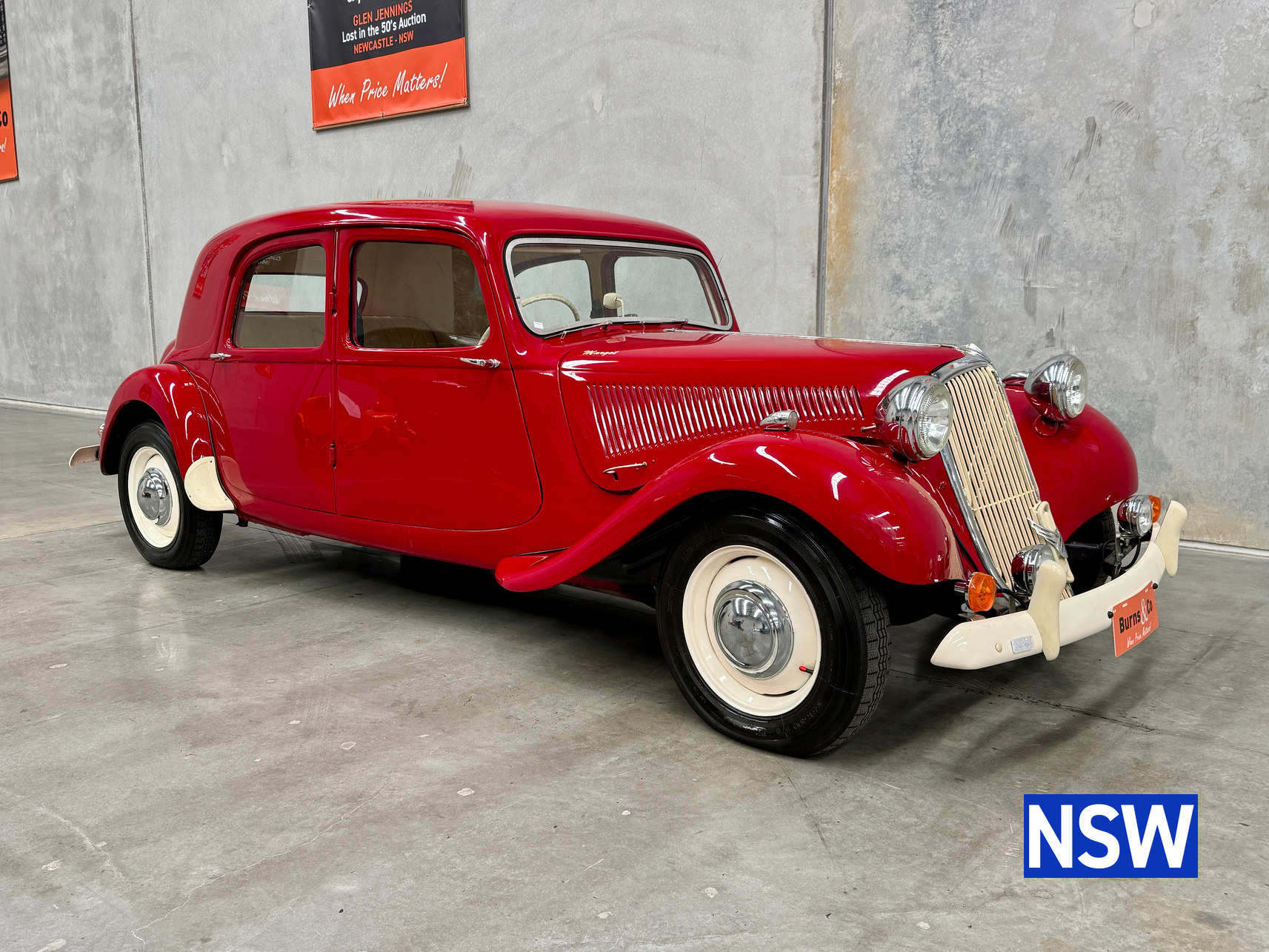 1954 CITROEN BIG 15 TYPE 11C MANUAL SALOON