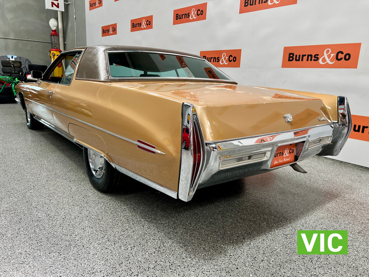 1971 CADILLAC COUPE DE VILLE 7.7 LTE V8 AUTO COUPE