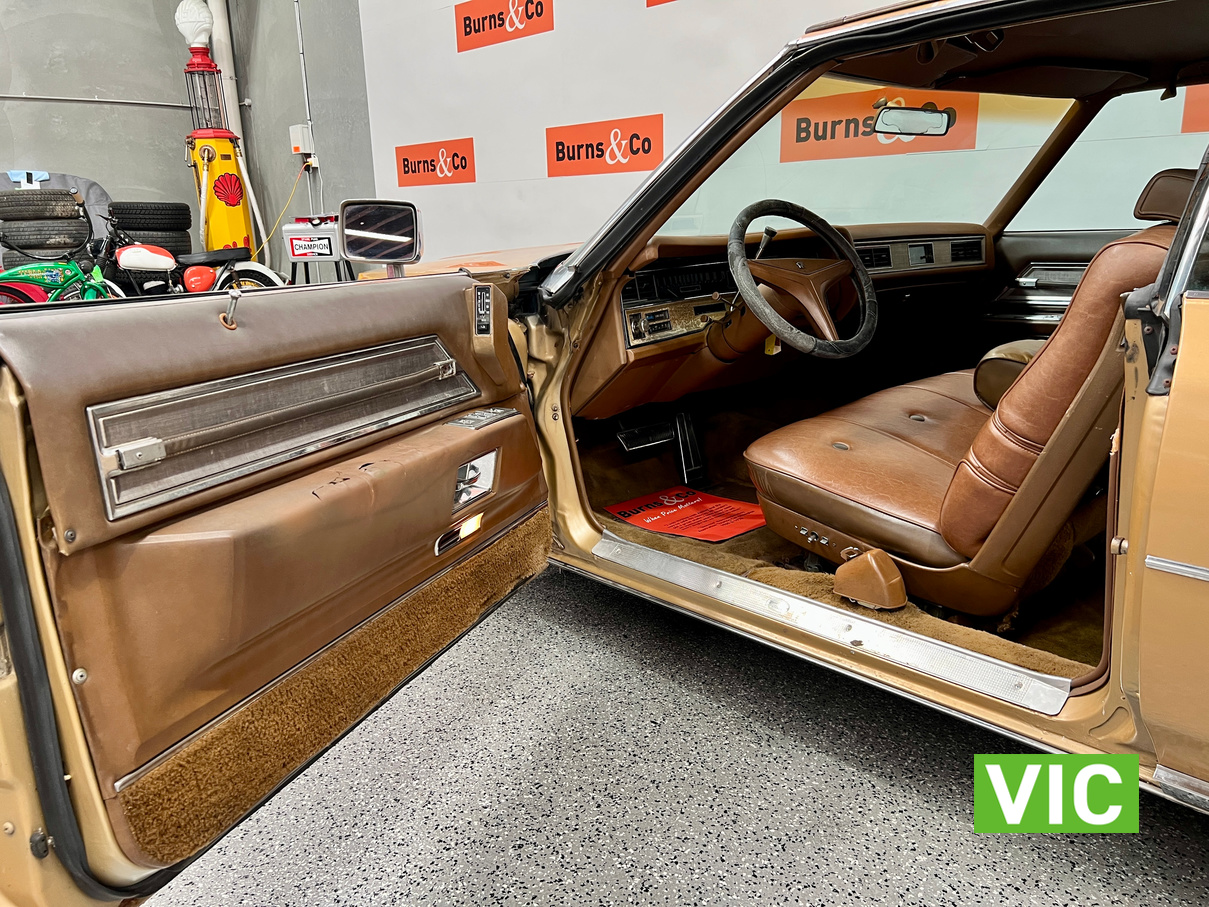1971 CADILLAC COUPE DE VILLE 7.7 LTE V8 AUTO COUPE