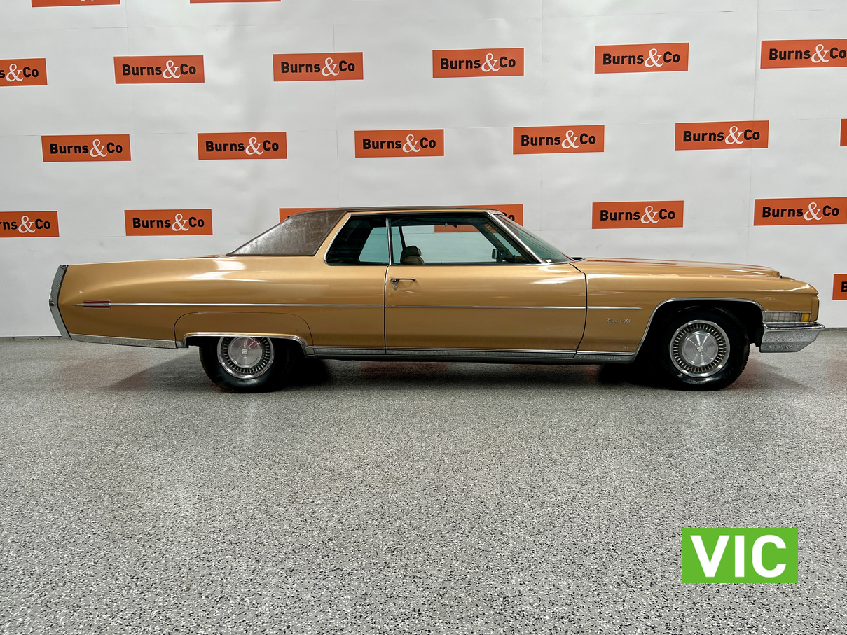 1971 CADILLAC COUPE DE VILLE 7.7 LTE V8 AUTO COUPE