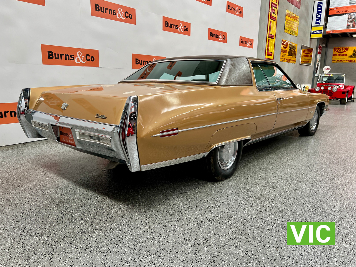1971 CADILLAC COUPE DE VILLE 7.7 LTE V8 AUTO COUPE