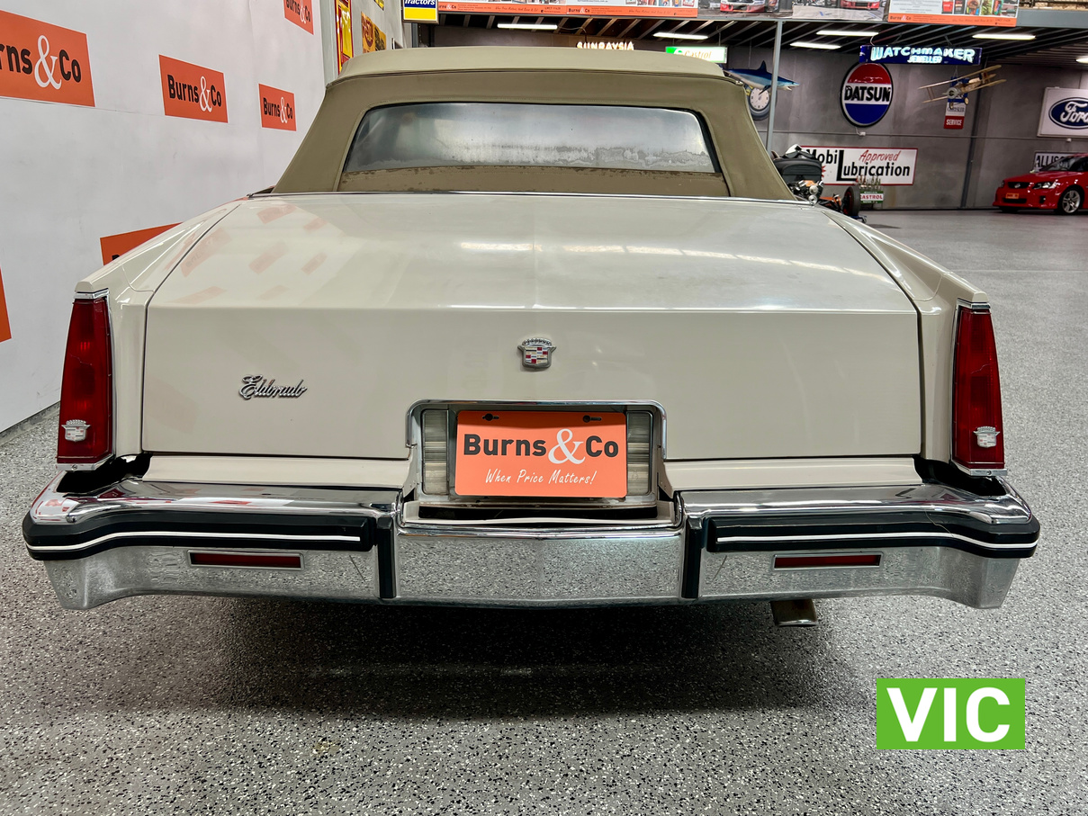 1984 CADILLAC ELDORADO 4.1 LTR V8 AUTO COUPE