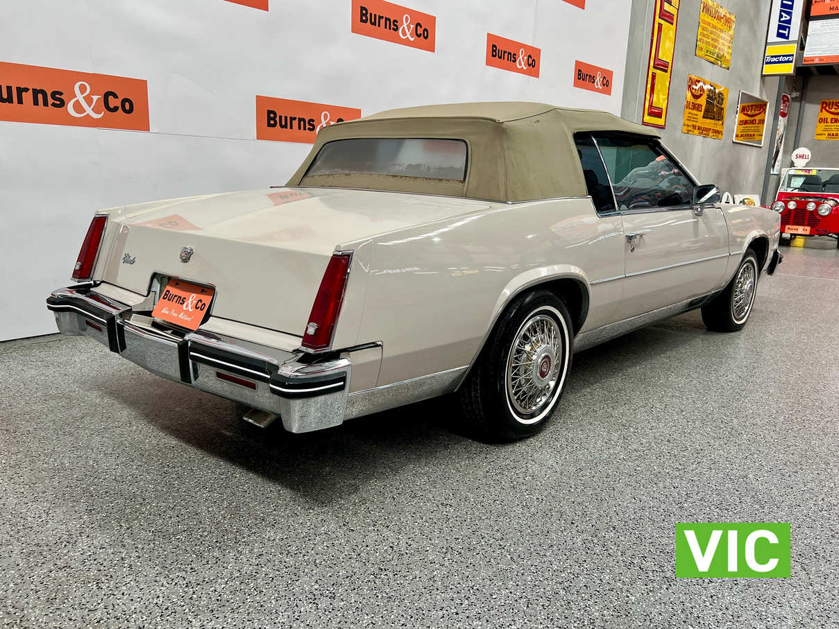 1984 CADILLAC ELDORADO 4.1 LTR V8 AUTO COUPE