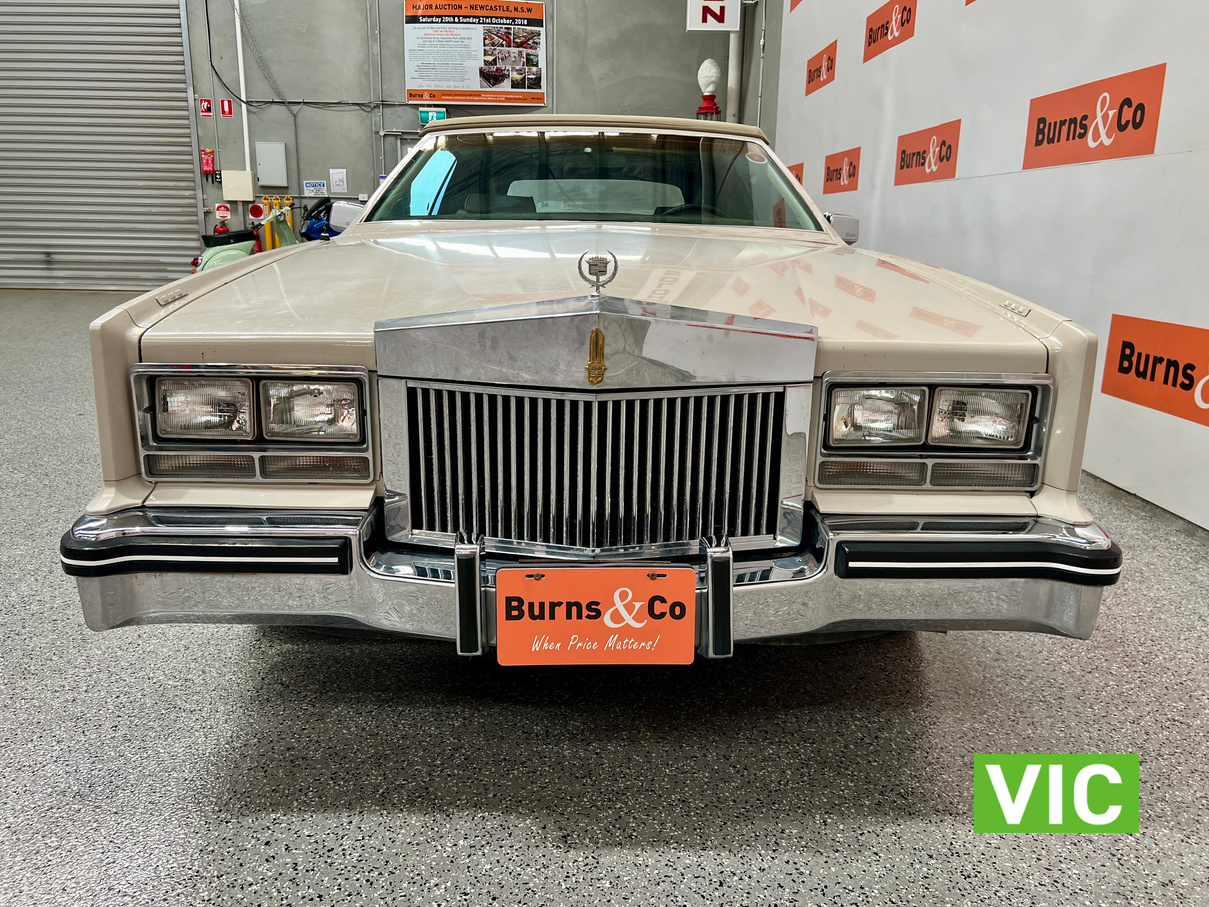 1984 CADILLAC ELDORADO 4.1 LTR V8 AUTO COUPE